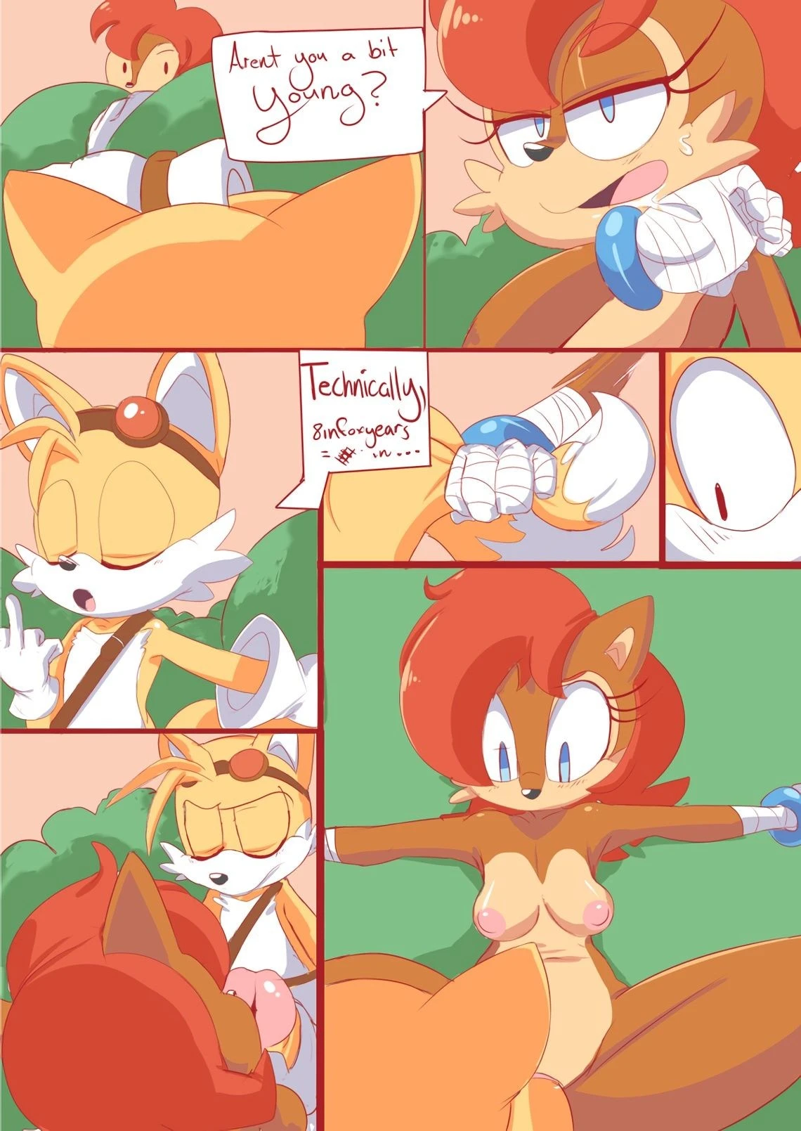 Sally Boom porn comic picture 13