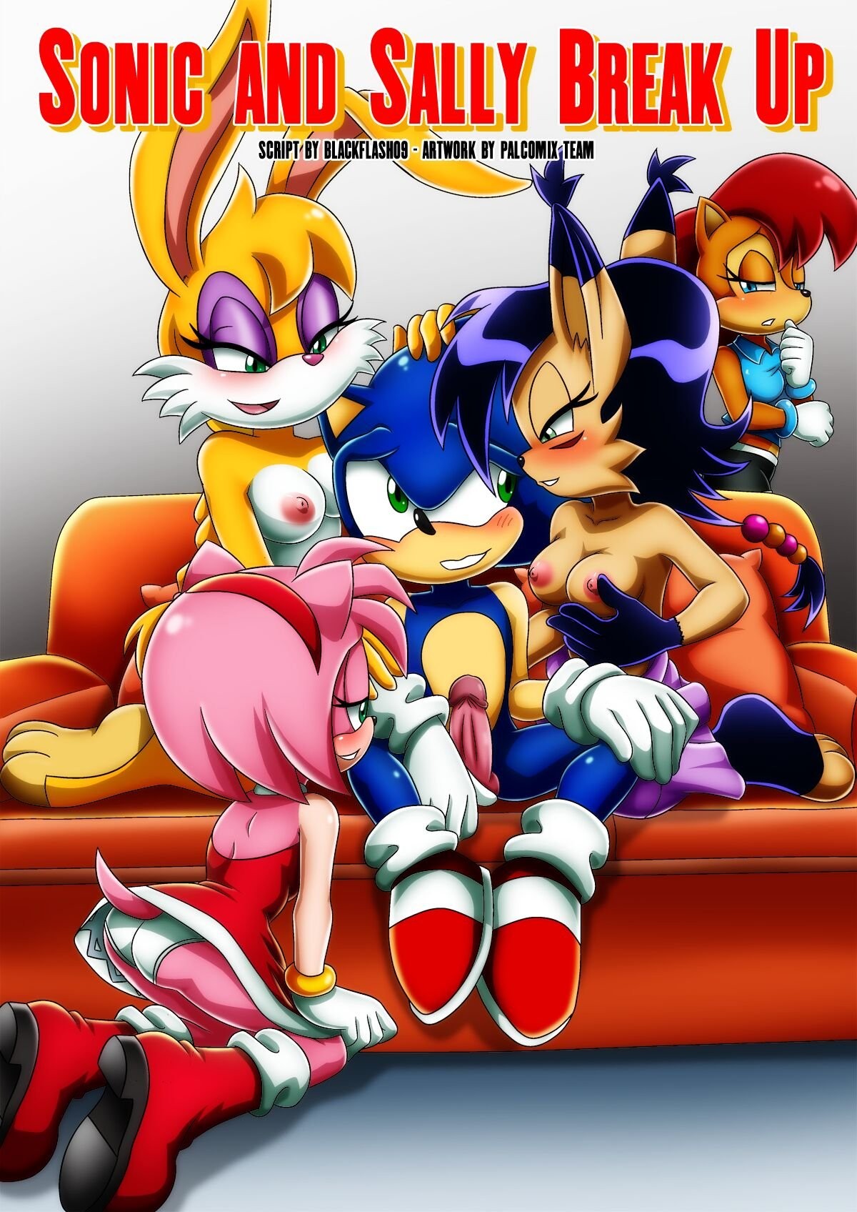 Sonic and Sally Break Up porn comic picture 1