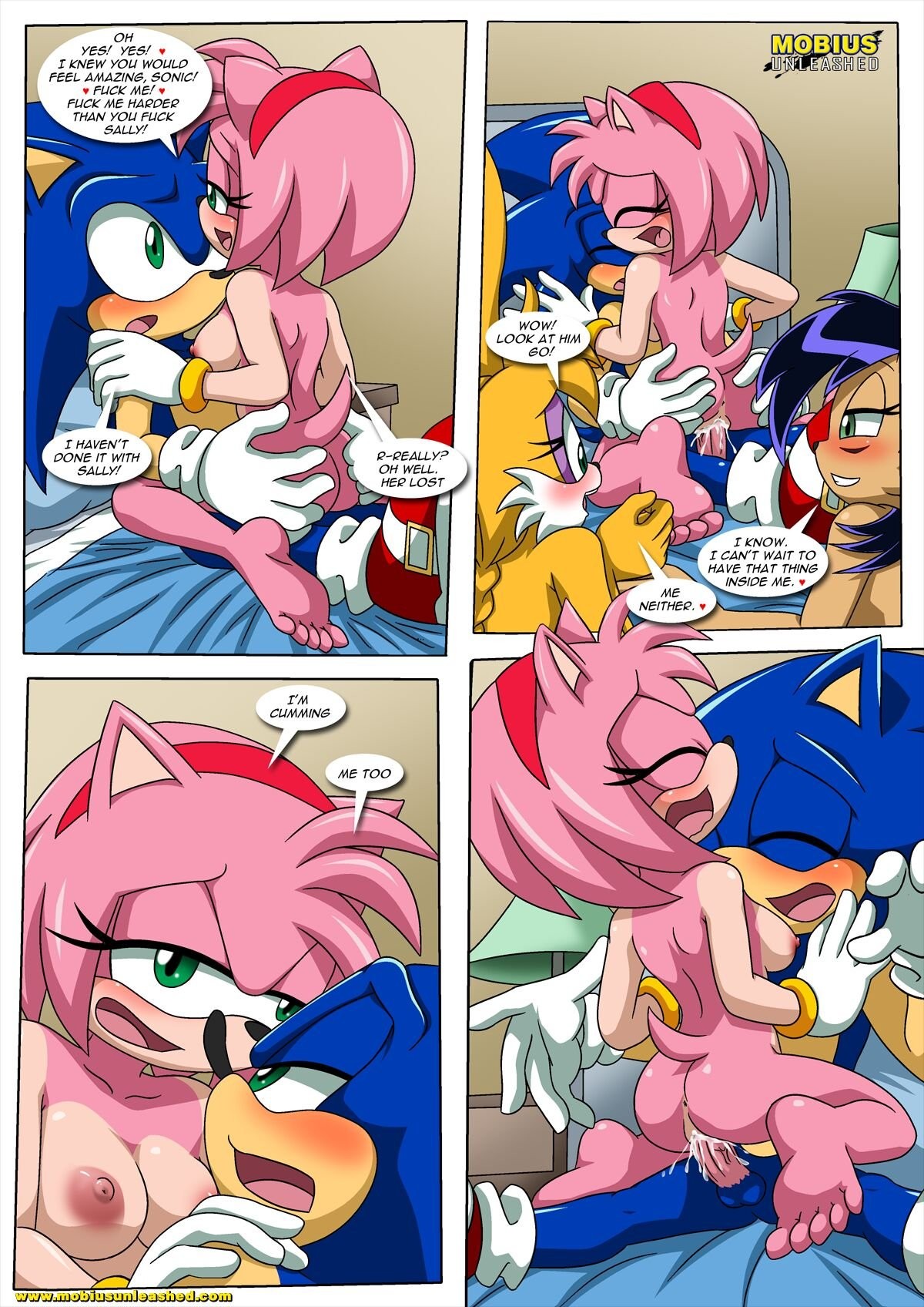 Sonic and Sally Break Up porn comic picture 10