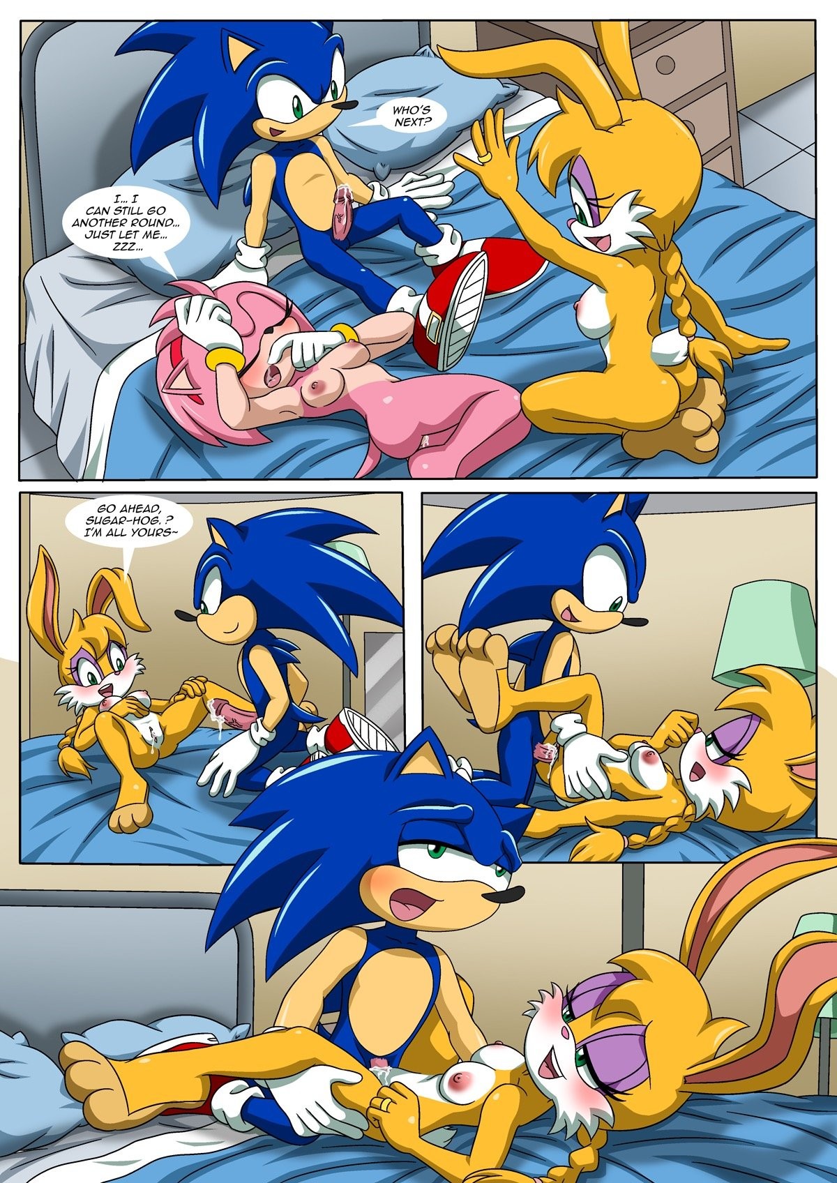 Sonic and Sally Break Up porn comic picture 11