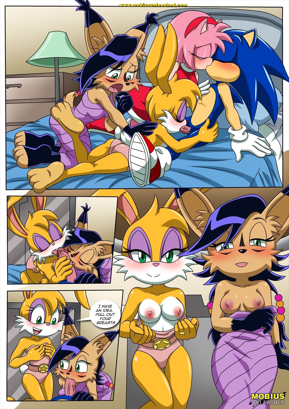 Sonic and Sally Break Up porn comic picture 7