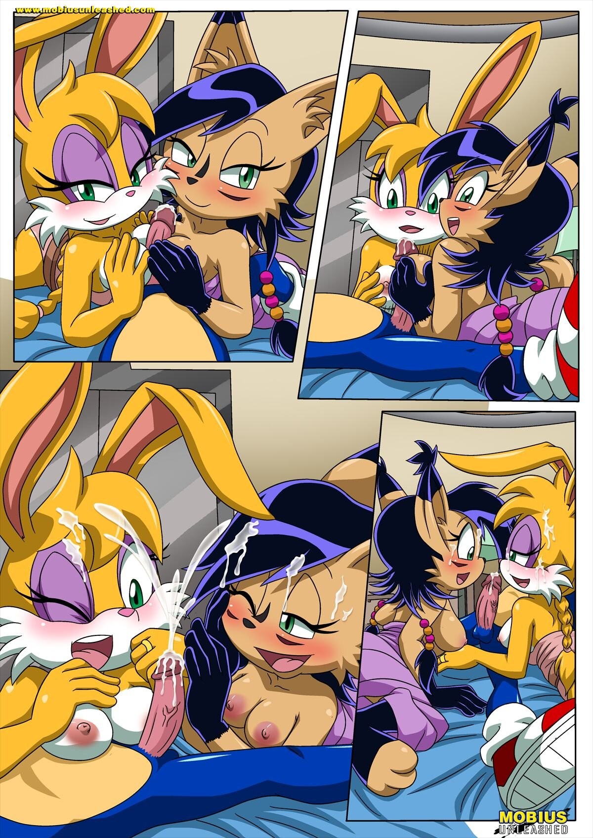 Sonic and Sally Break Up porn comic picture 8