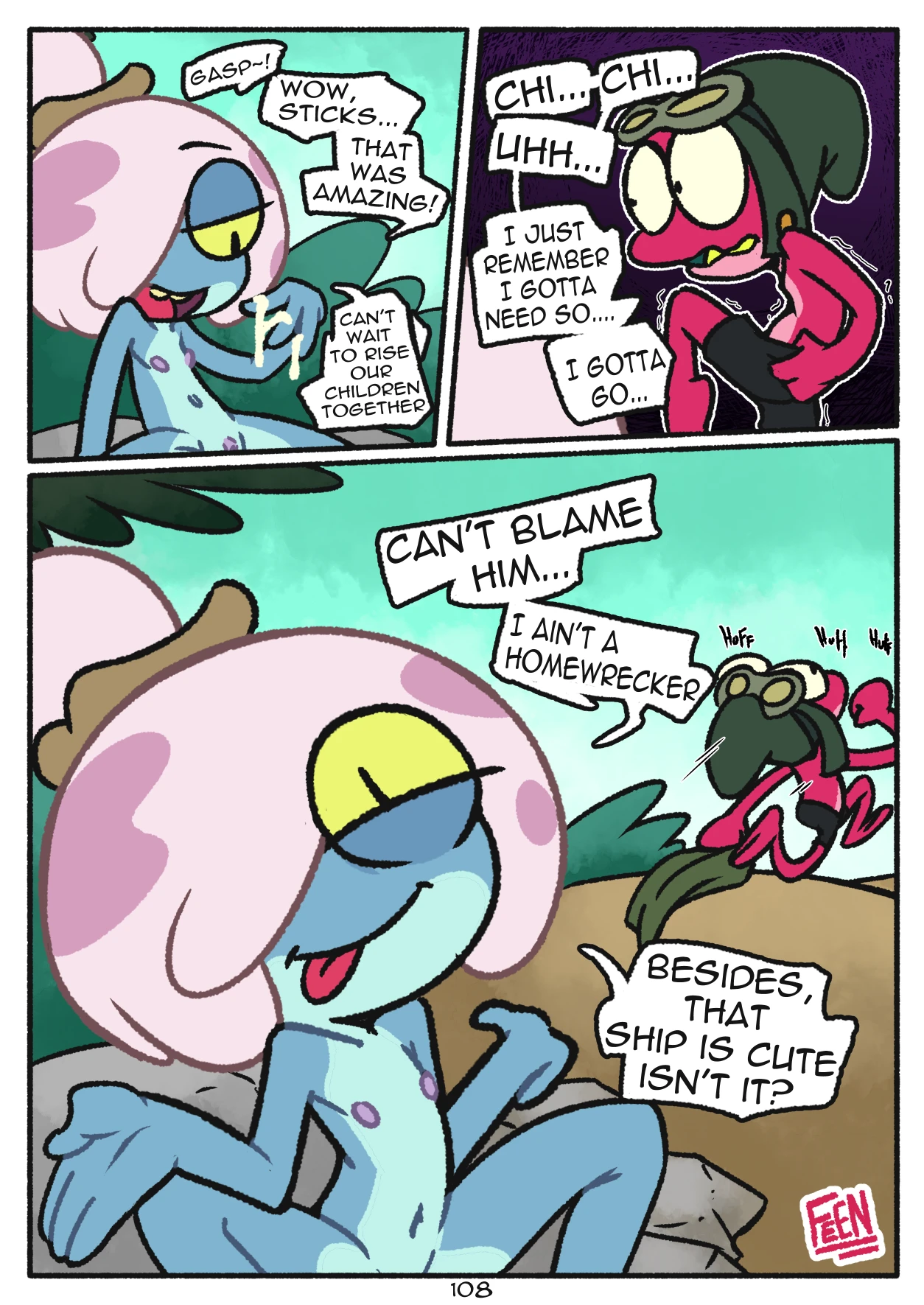 Spring Is In The Air 2022 porn comic picture 108