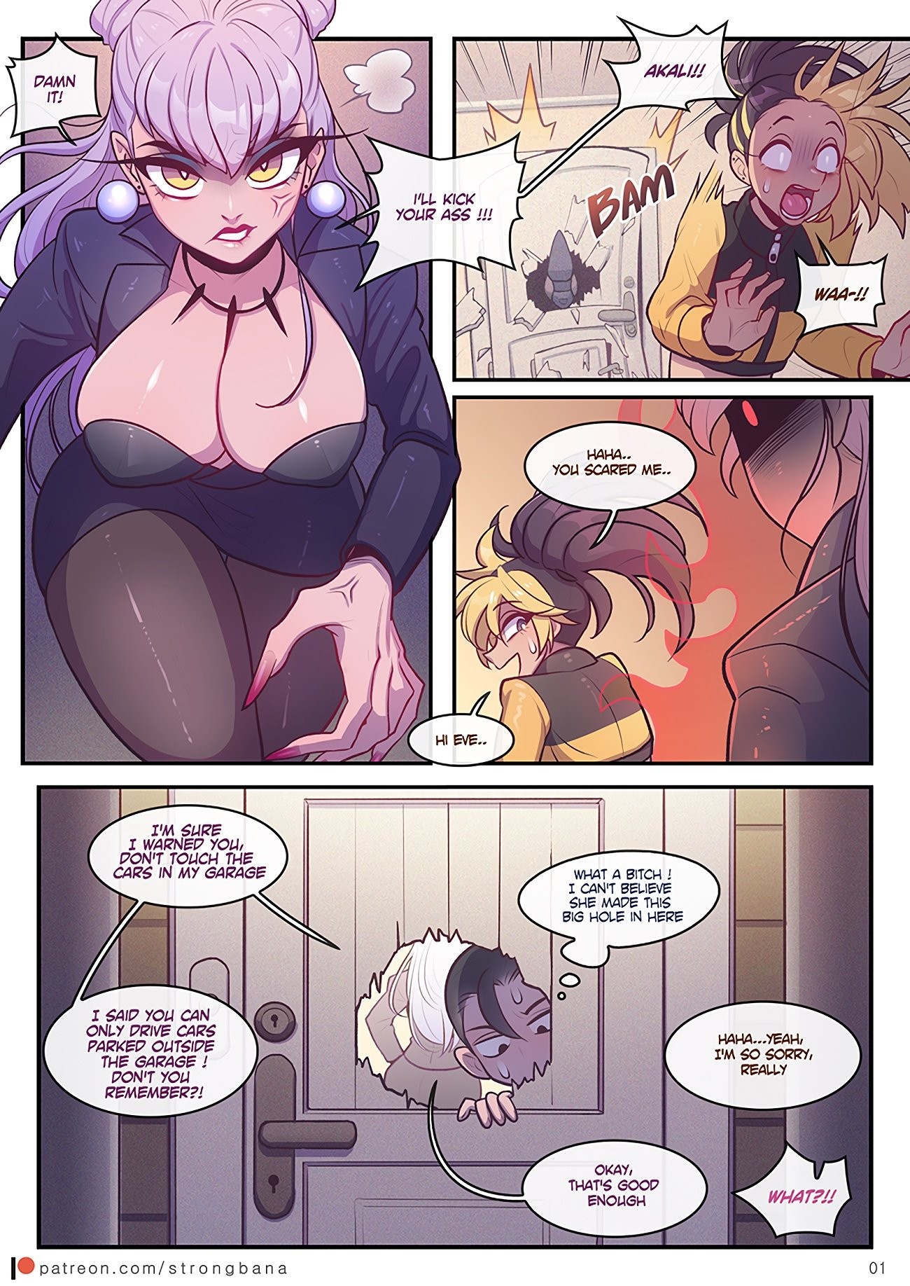 Strong Bana - Live Streaming (League of Legends) porn comic picture 3