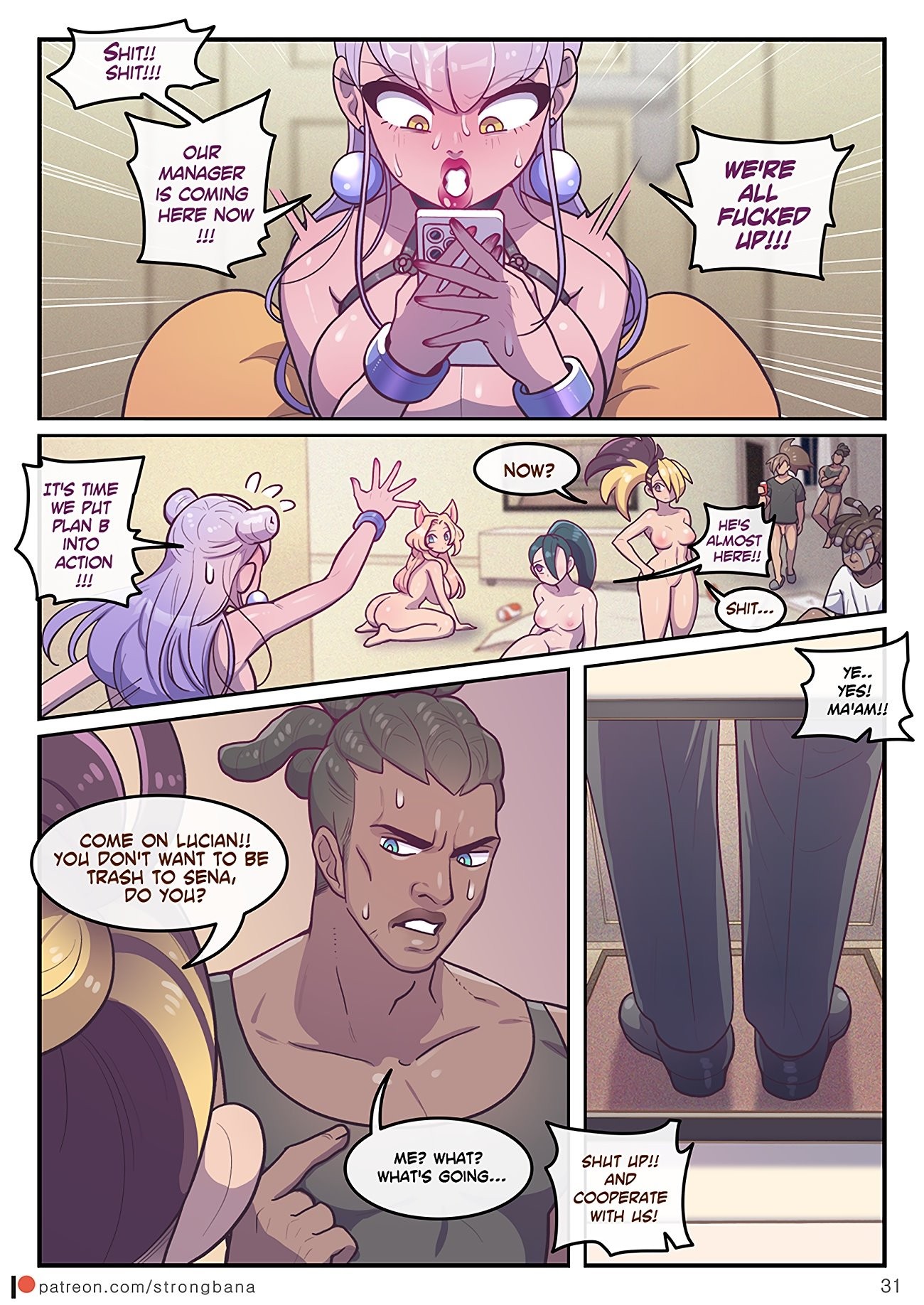 Strong Bana - Live Streaming (League of Legends) porn comic picture 32