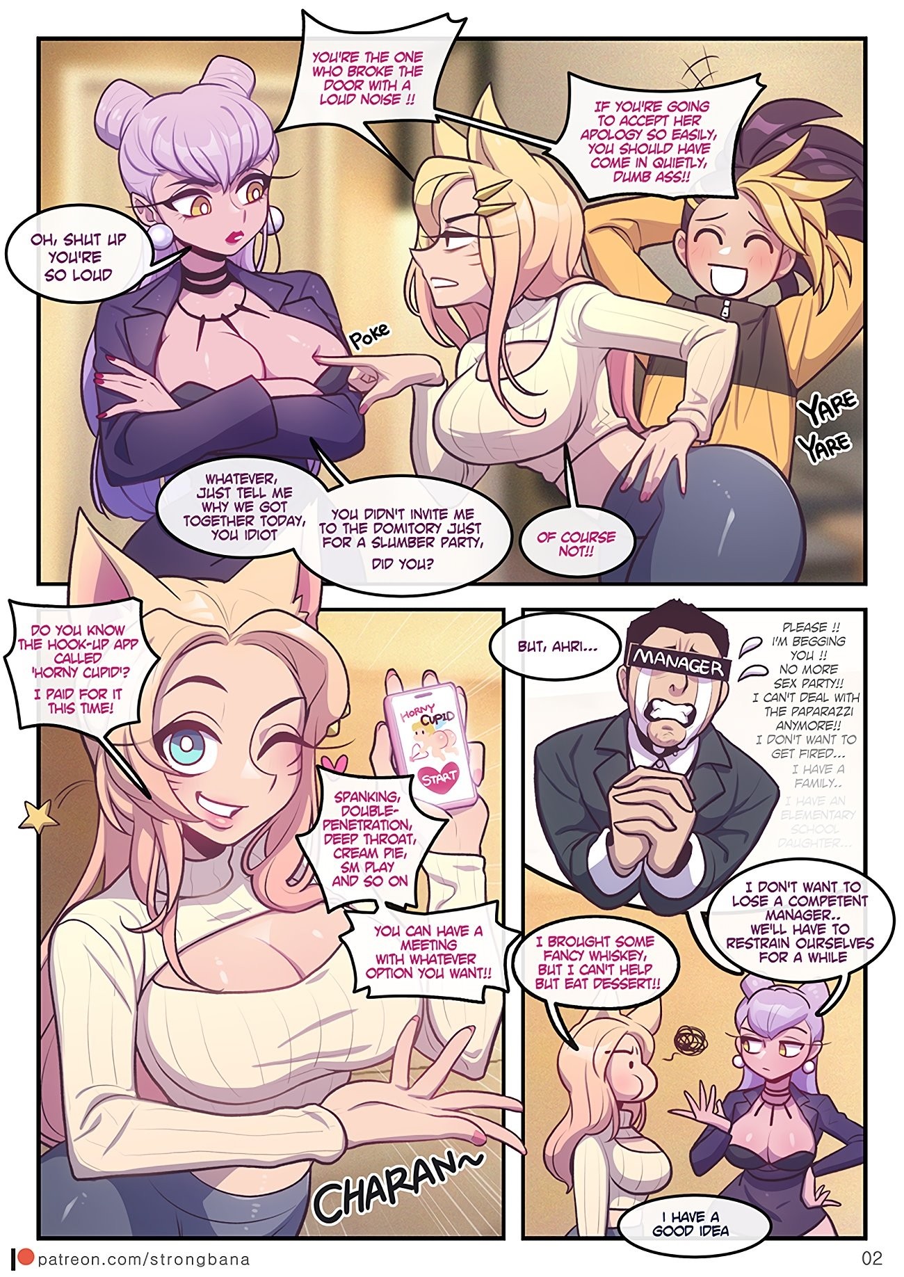 Strong Bana - Live Streaming (League of Legends) porn comic picture 4