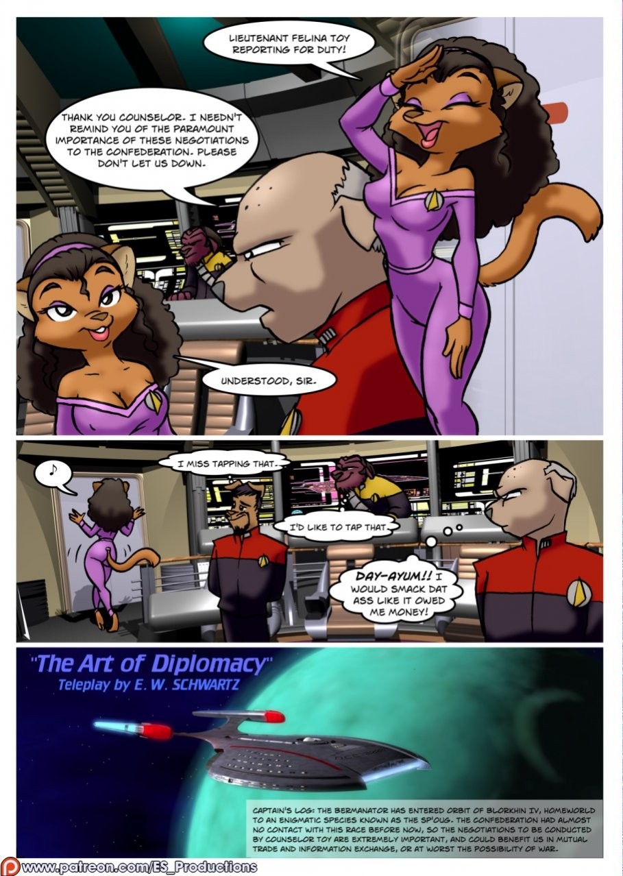 The Art of Diplomacy porn comic picture 2