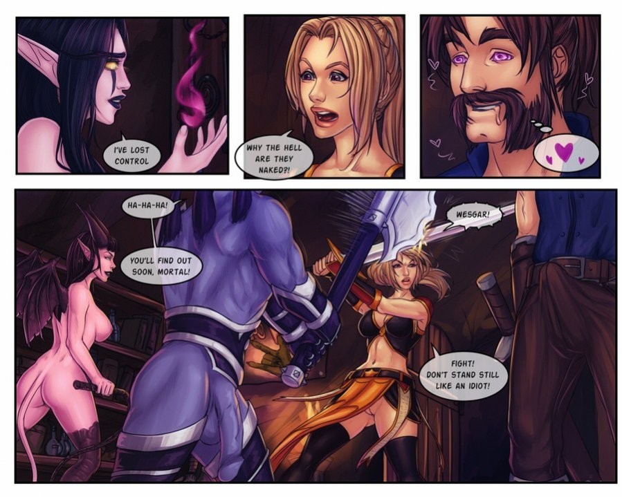 The Booty Hunters (World of Warcraft) porn comic picture 14