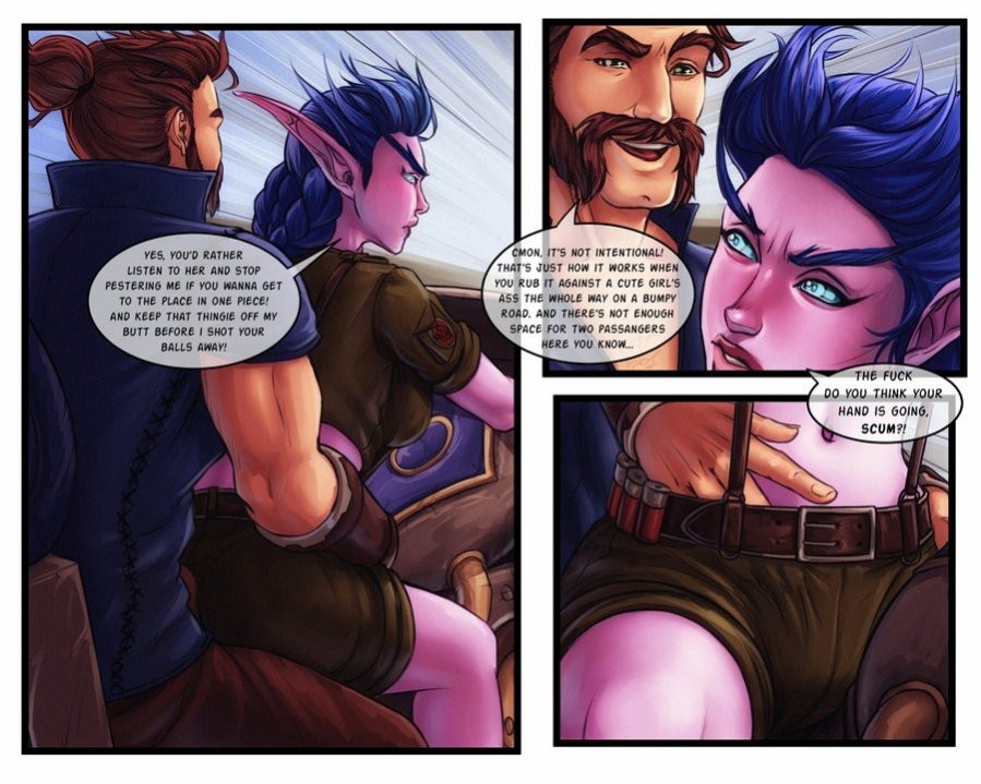 The Booty Hunters (World of Warcraft) porn comic picture 3