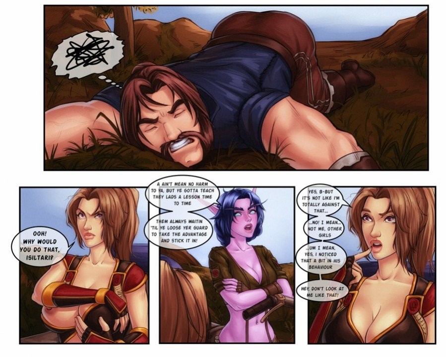 The Booty Hunters (World of Warcraft) porn comic picture 6