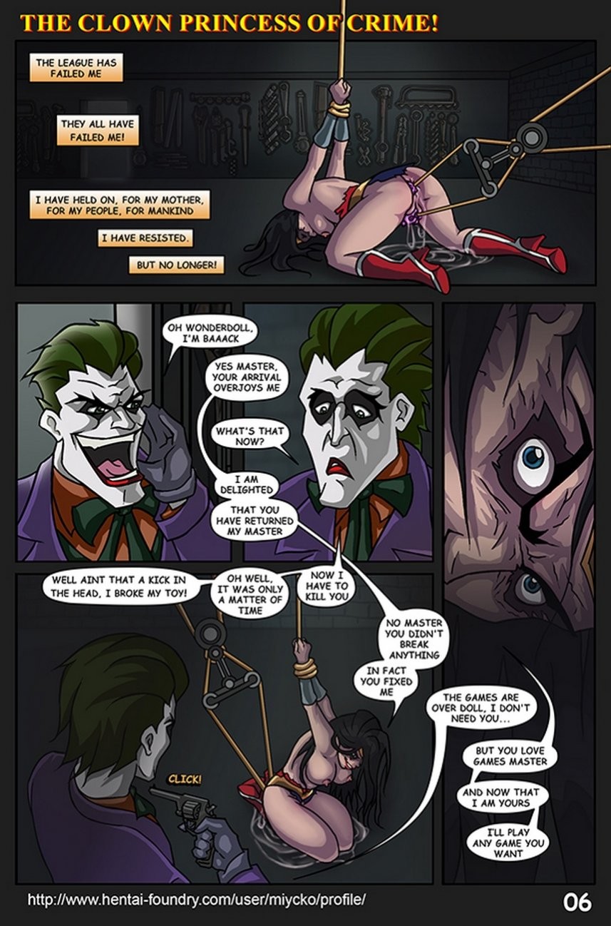 The Clown Princess Of Crime porn comic picture 7