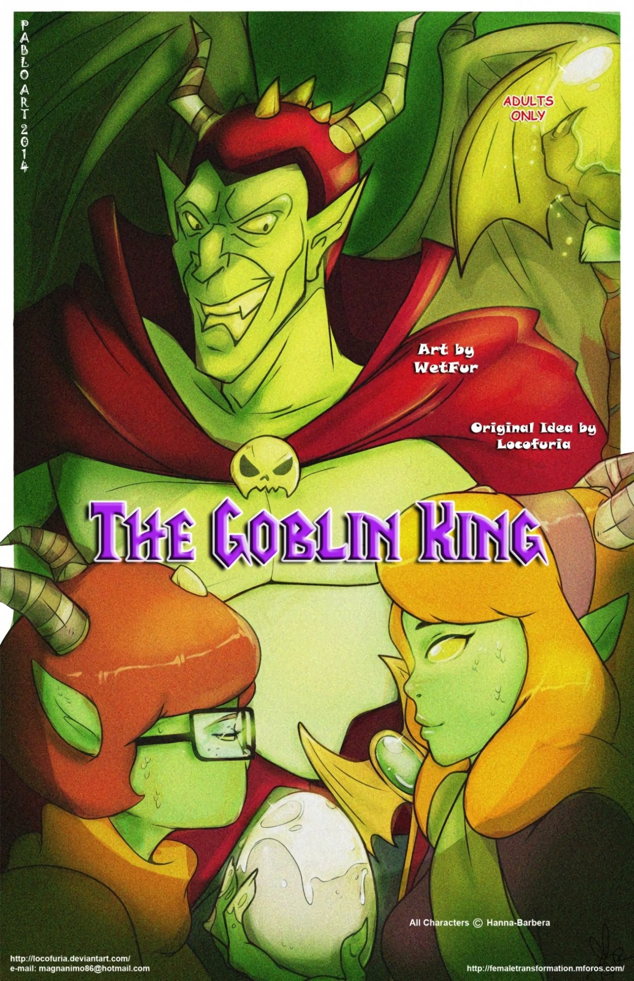 The Goblin King (Scooby Doo) porn comic picture 1