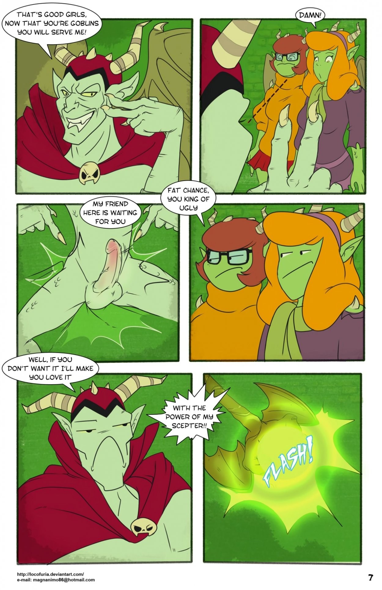 The Goblin King (Scooby Doo) porn comic picture 8