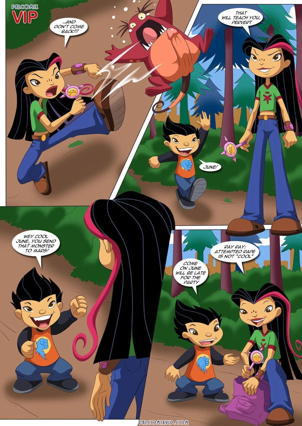The Sex Life and Times OF Juniper Lee porn comic picture 4