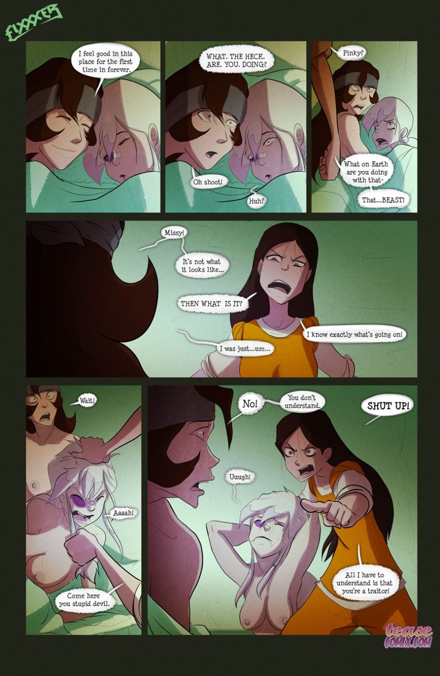 The witch with no name (Ben 10) porn comic picture 32