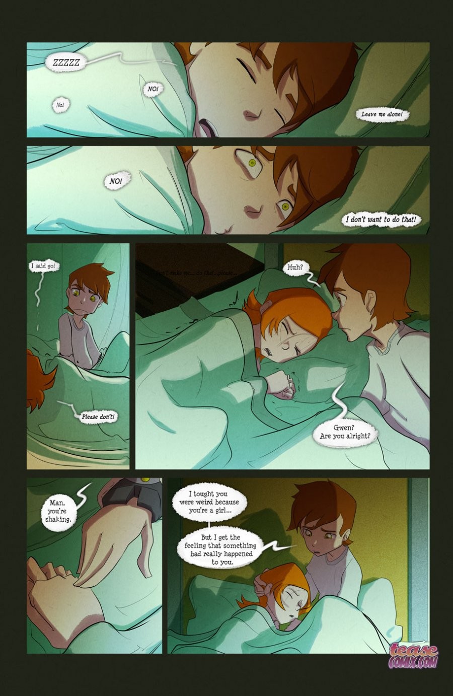 The witch with no name (Ben 10) porn comic picture 40