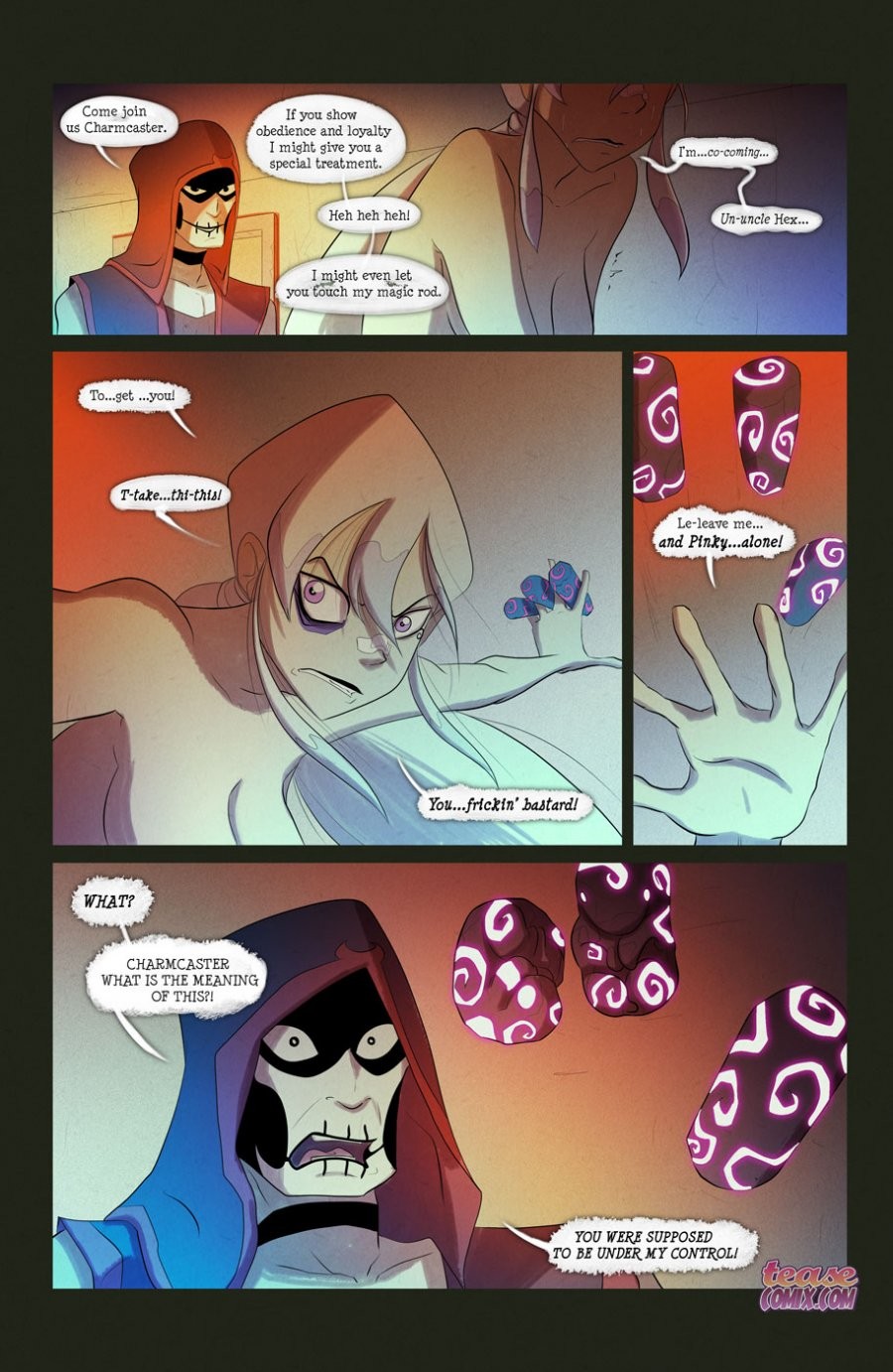 The witch with no name (Ben 10) porn comic picture 44