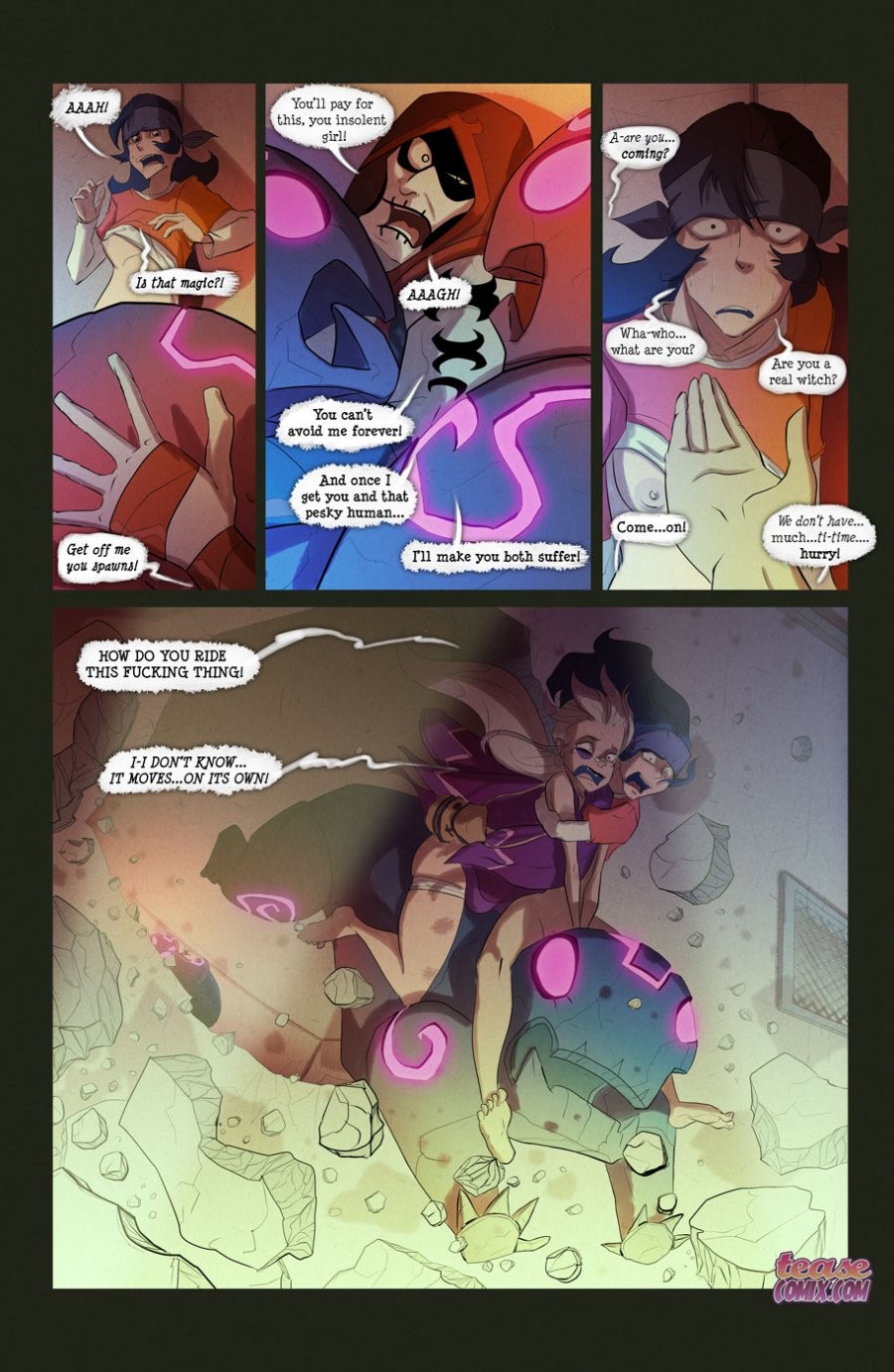 The witch with no name (Ben 10) porn comic picture 45