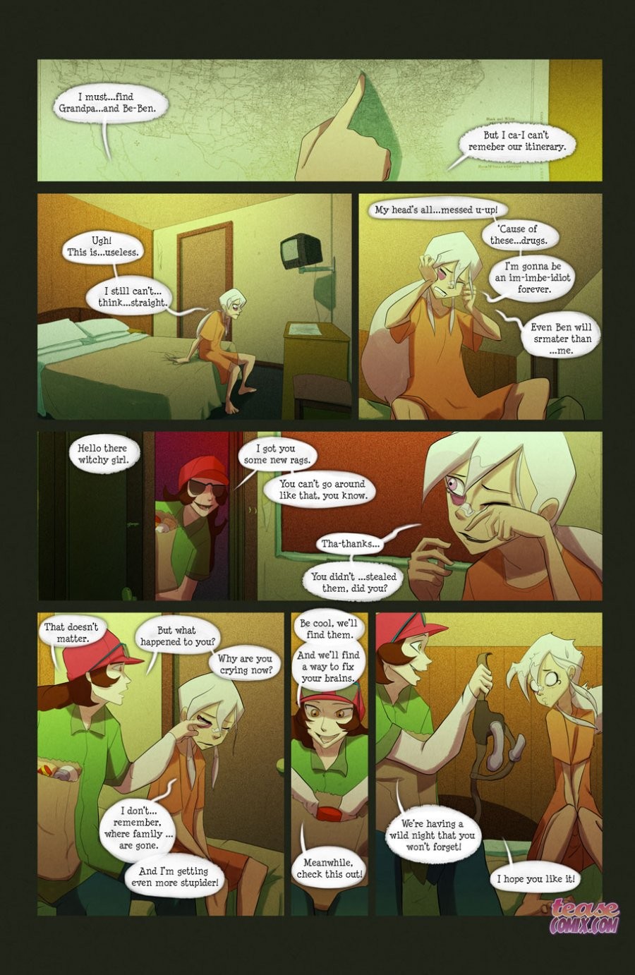 The witch with no name (Ben 10) porn comic picture 47