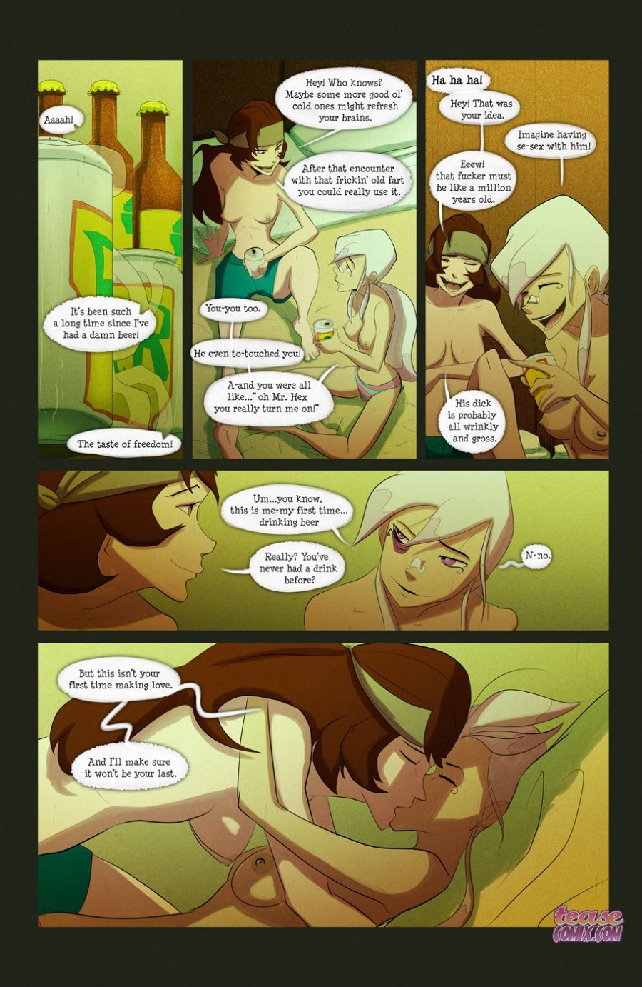 The witch with no name (Ben 10) porn comic picture 48