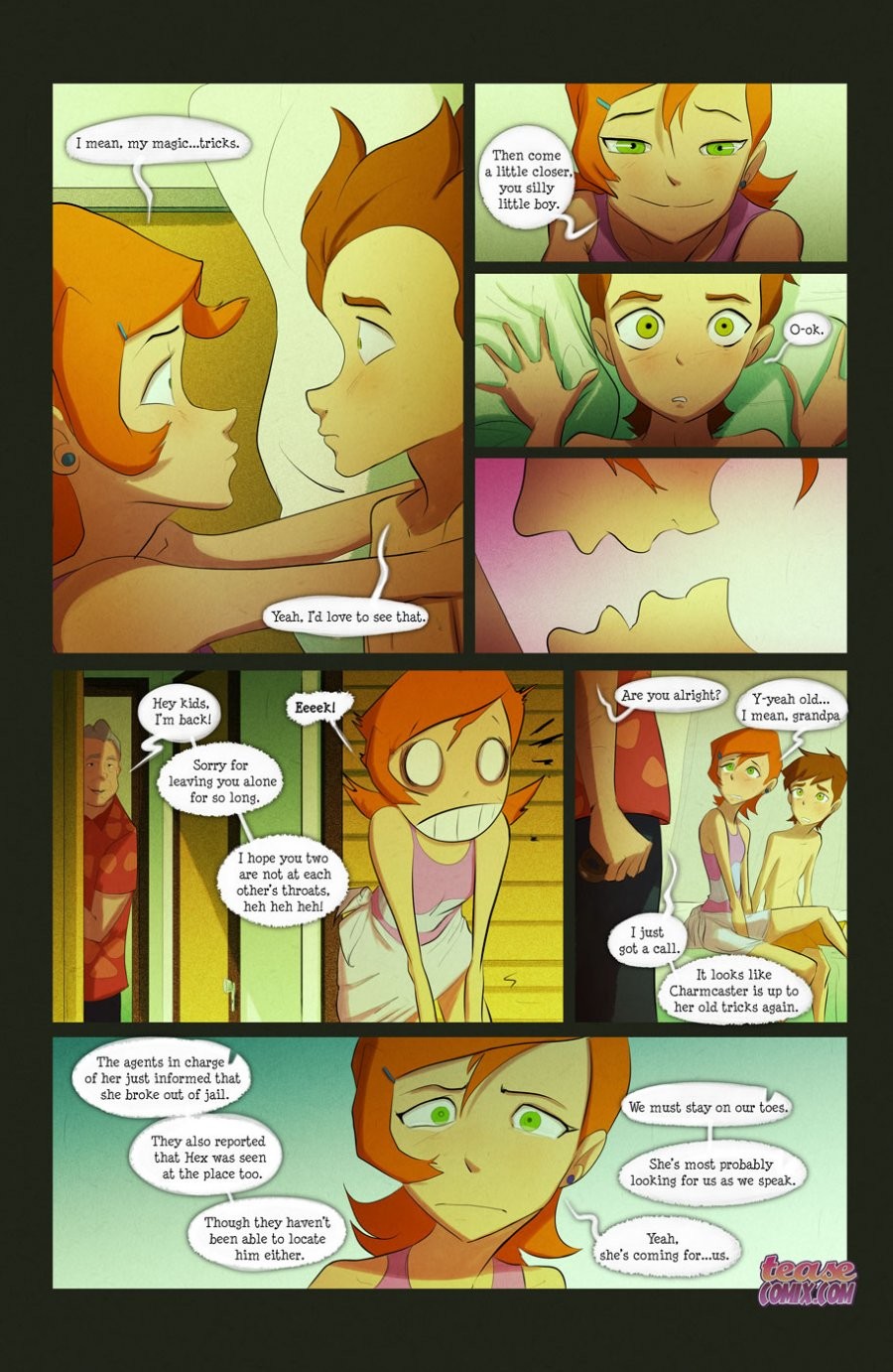 The witch with no name (Ben 10) porn comic picture 55