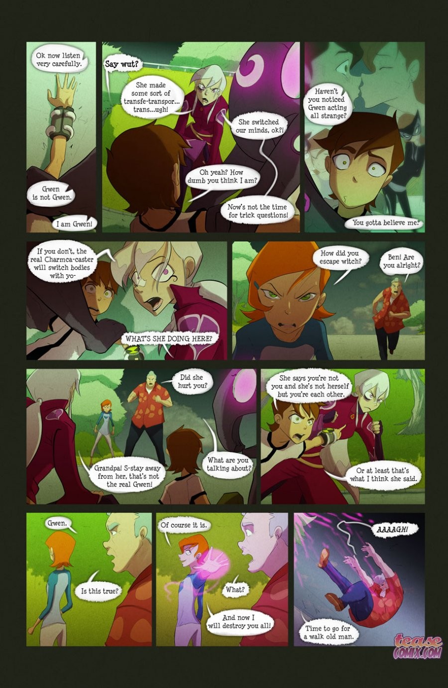 The witch with no name (Ben 10) porn comic picture 62