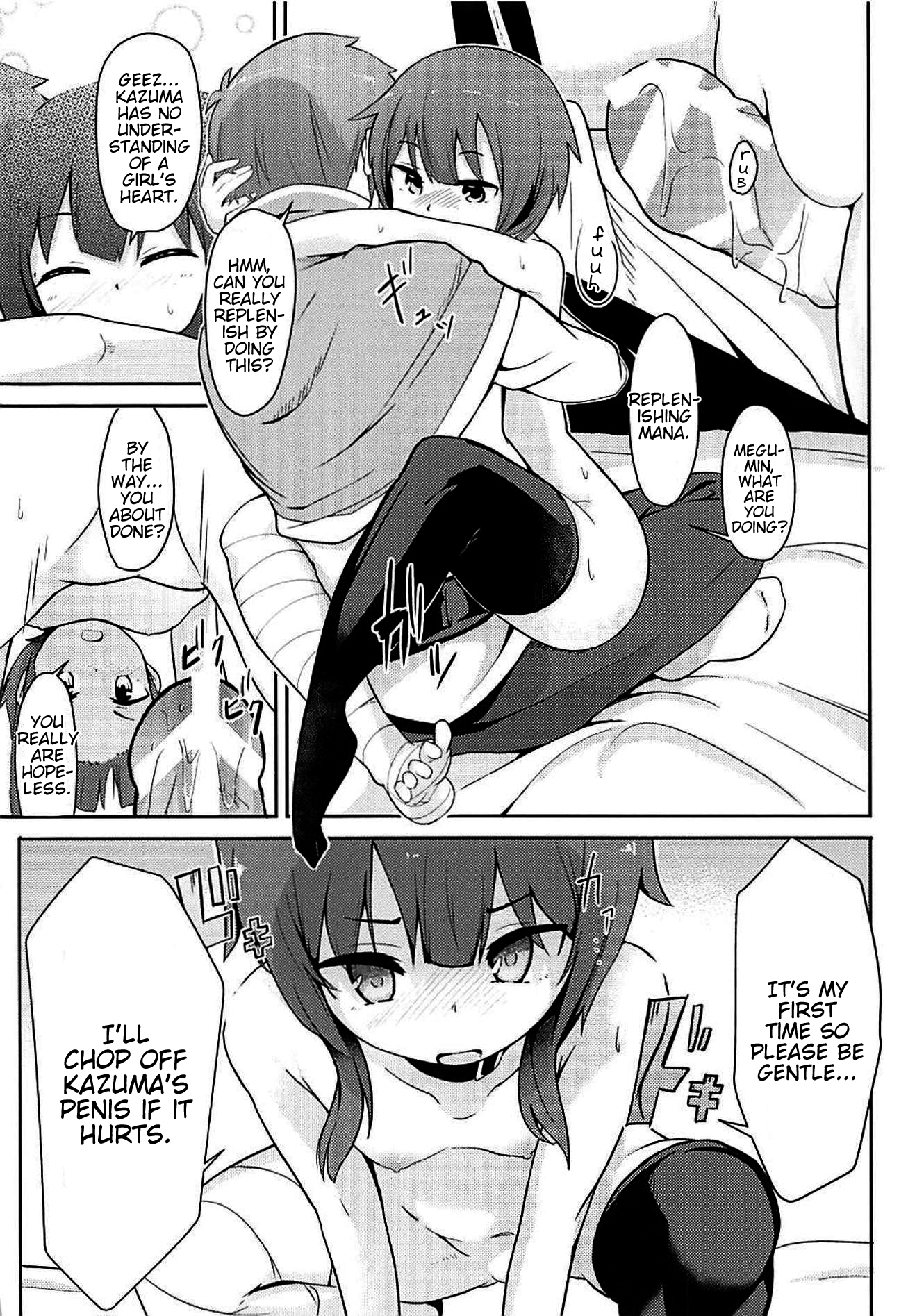 Training for this Lewd Explosion Girl ! hentai manga picture 17