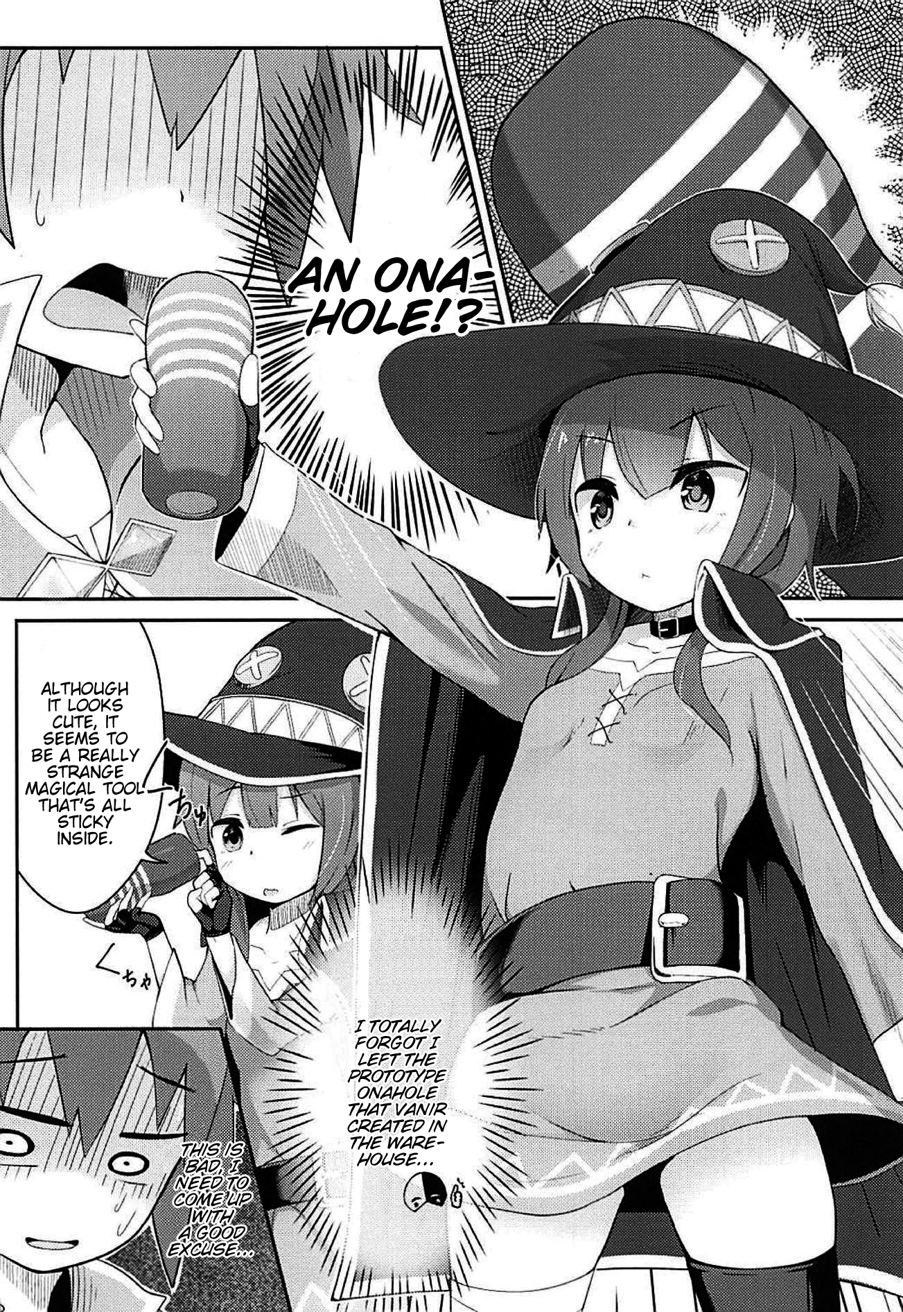 Training for this Lewd Explosion Girl ! hentai manga picture 7