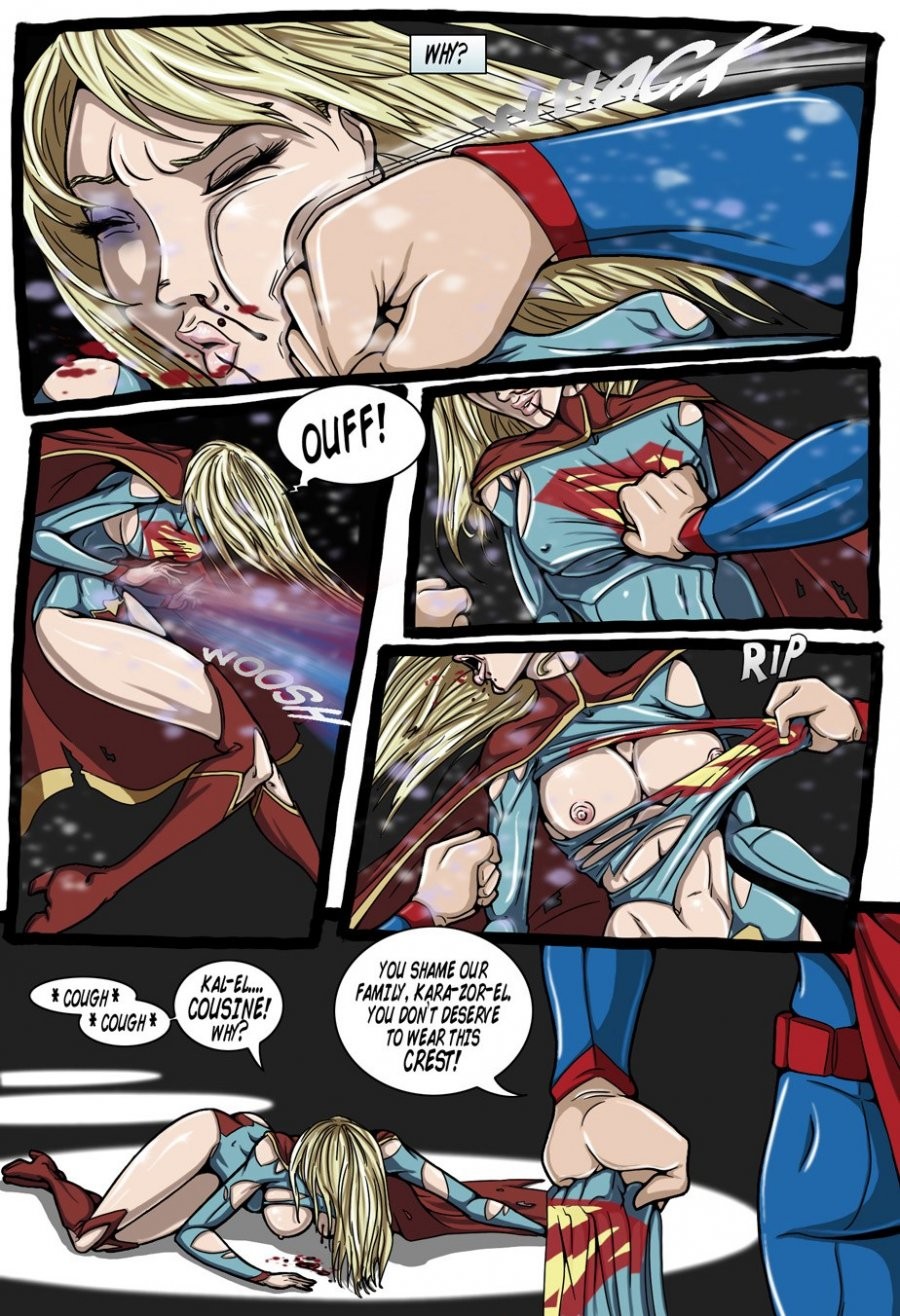 True Injustice: Supergirl porn comic picture 2