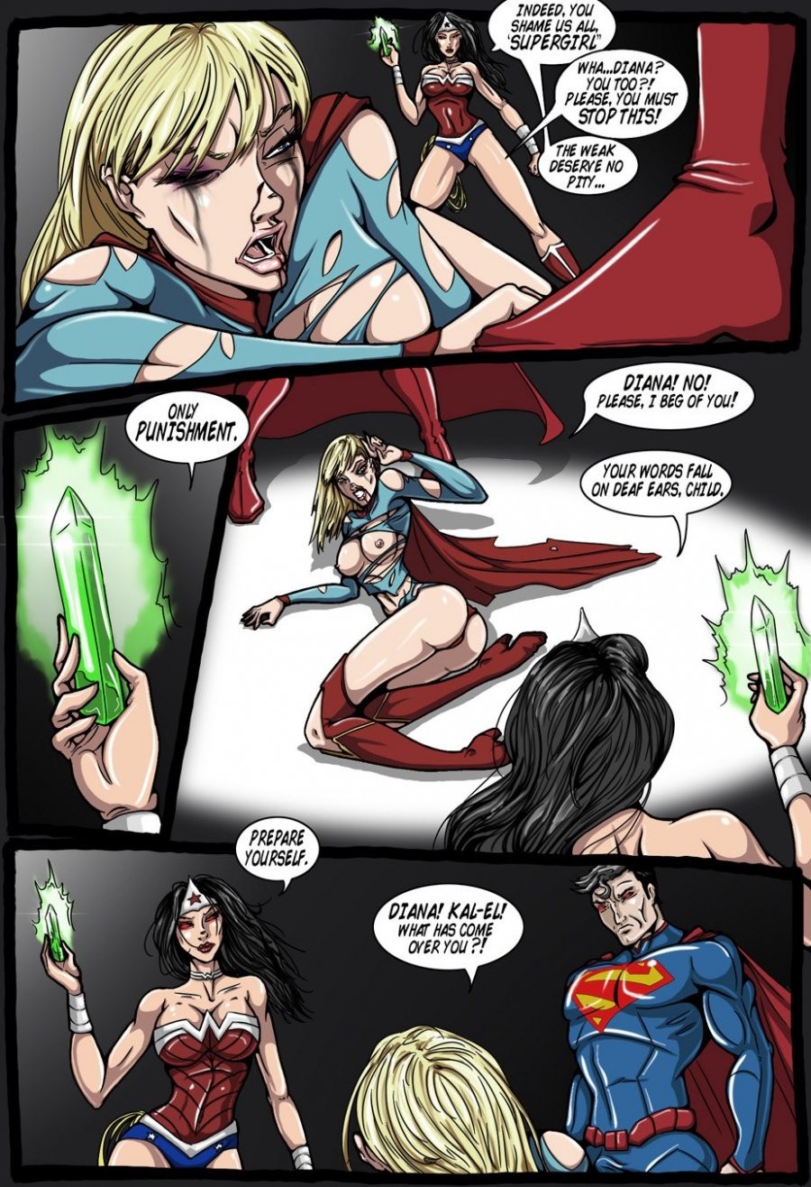 True Injustice: Supergirl porn comic picture 3
