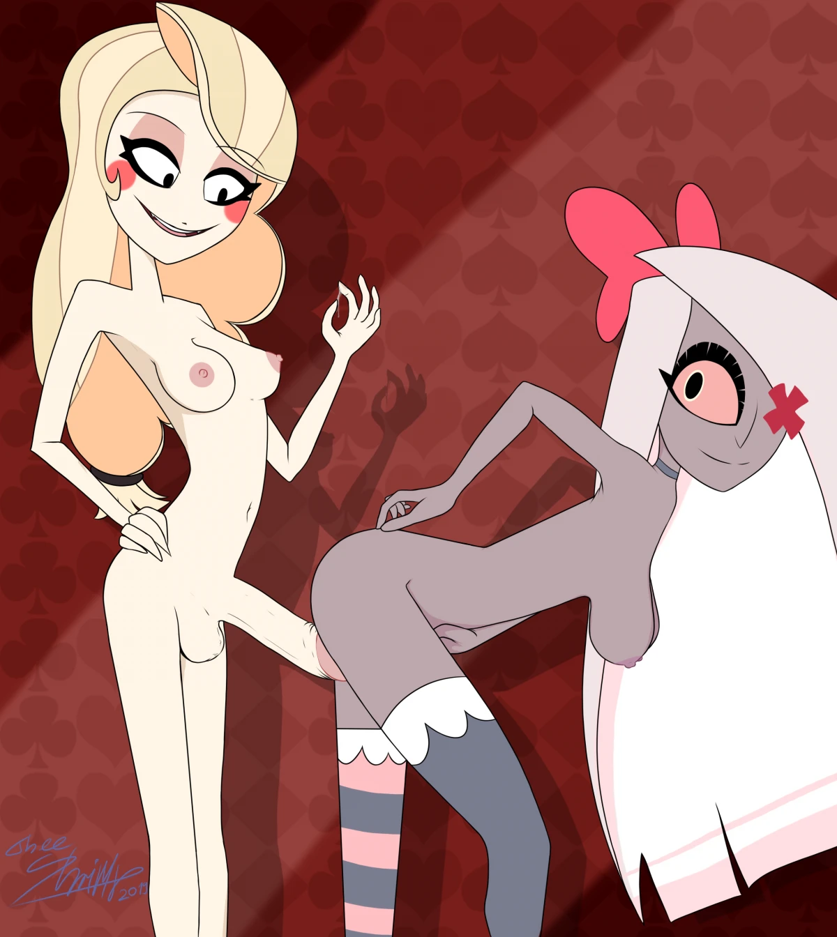 Vaggie compilation porn comic picture 45