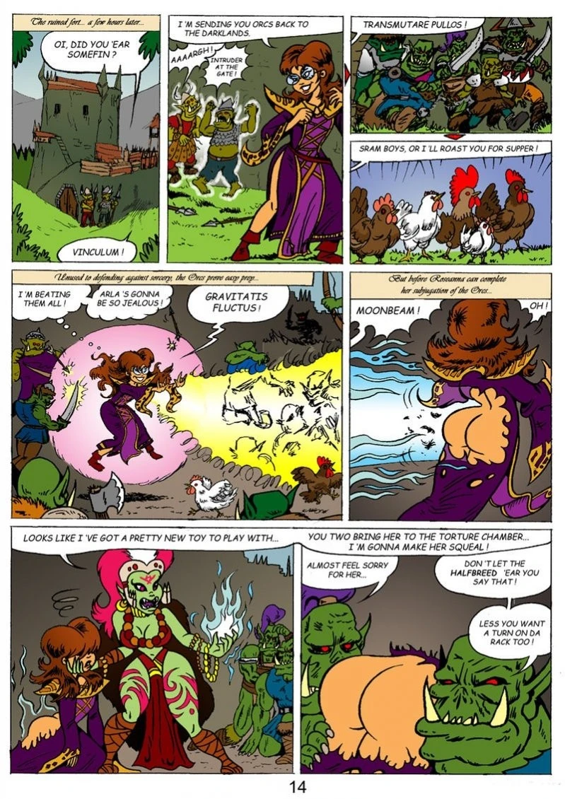Well this is Orcward (Ongoing) porn comic picture 14
