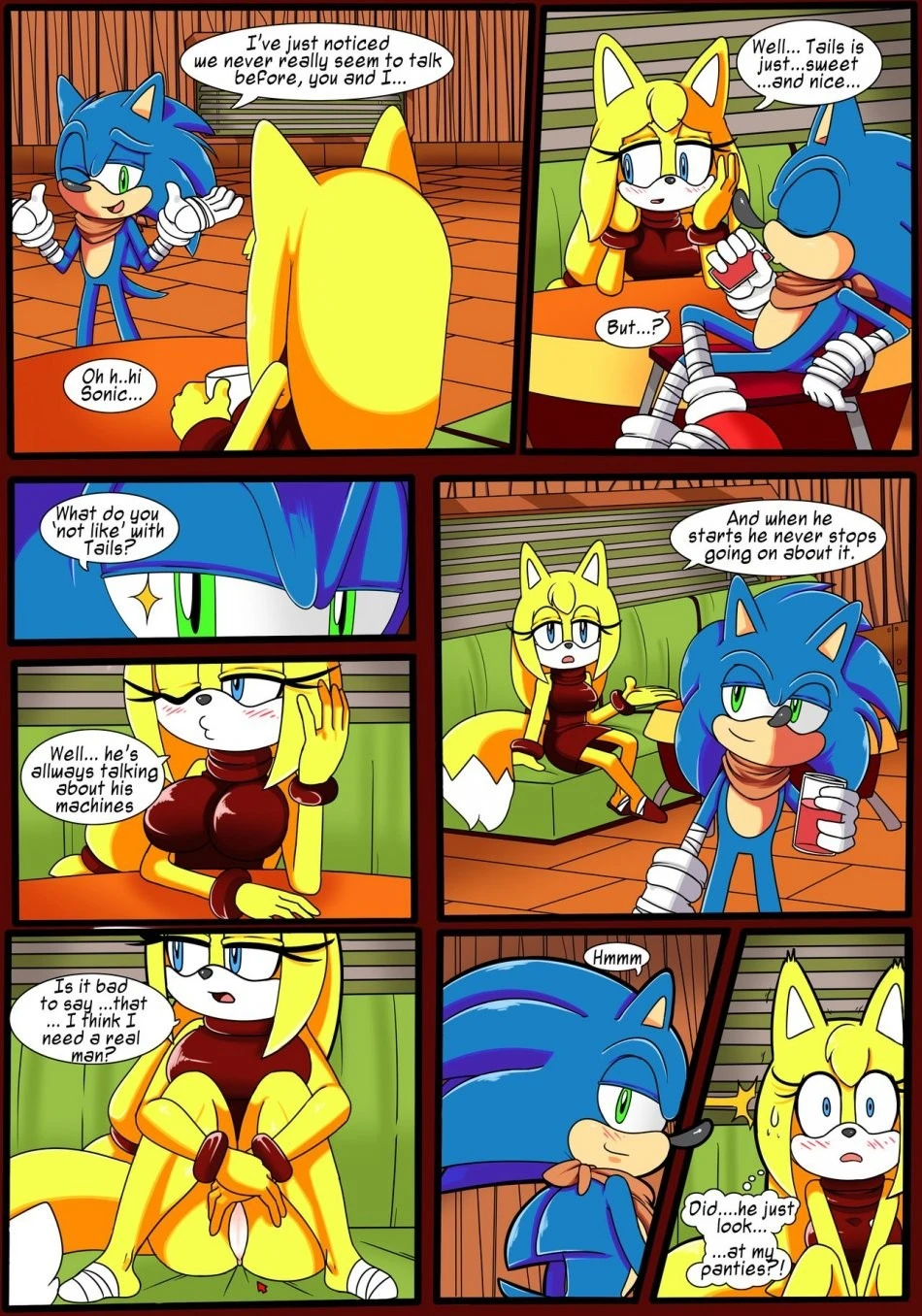Zooey's choice porn comic picture 3