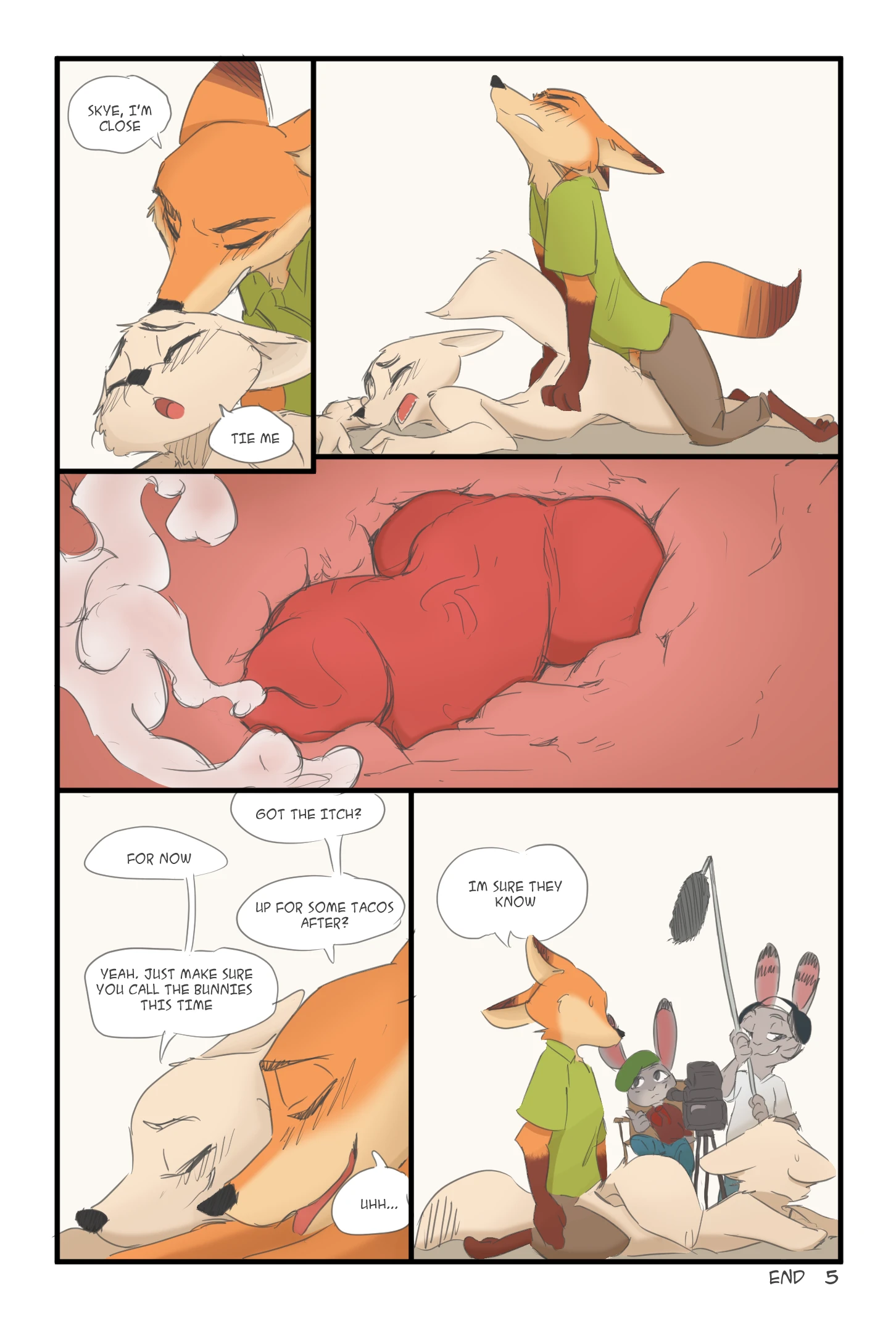 Zootopia Fox Care porn comic picture 5