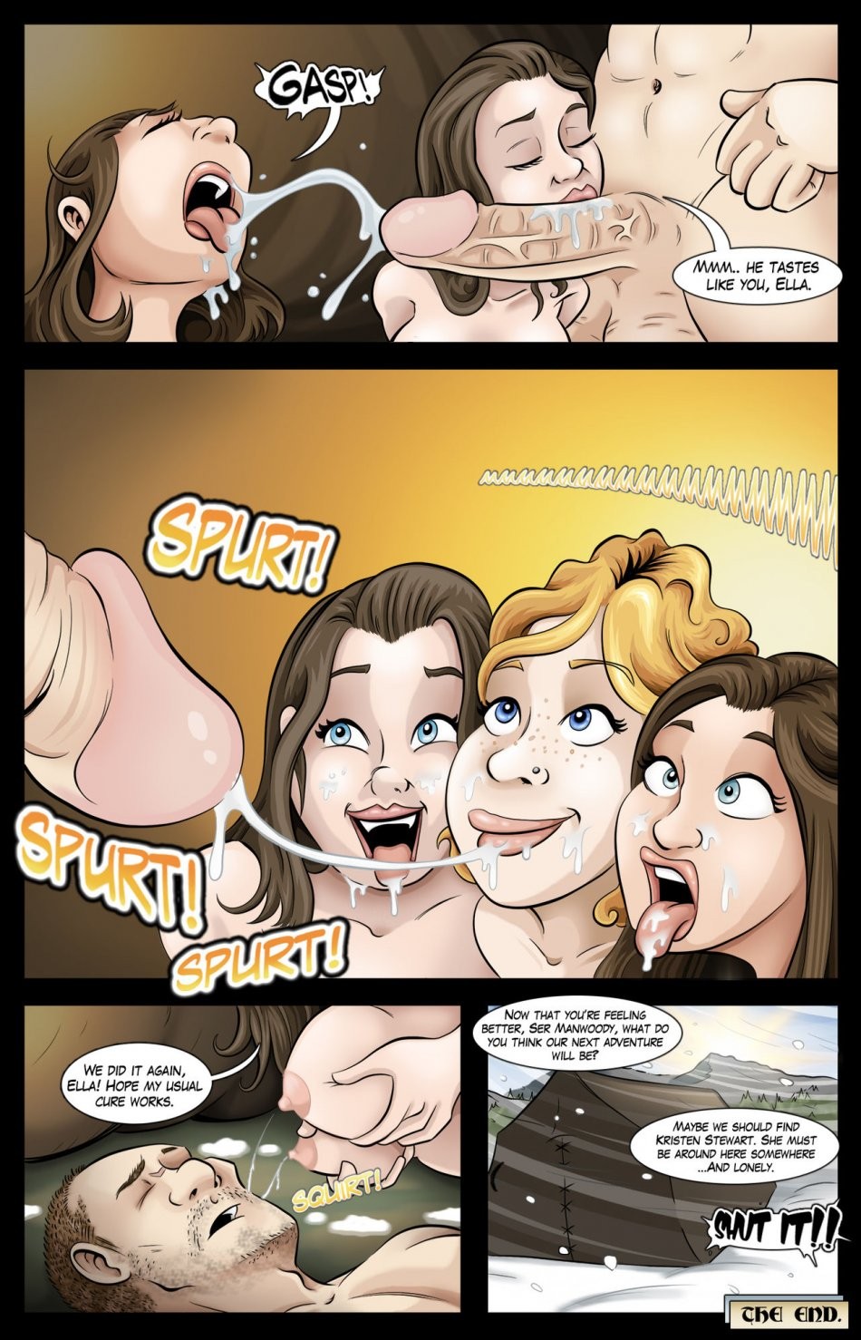 A Sword of Stone porn comic picture 11