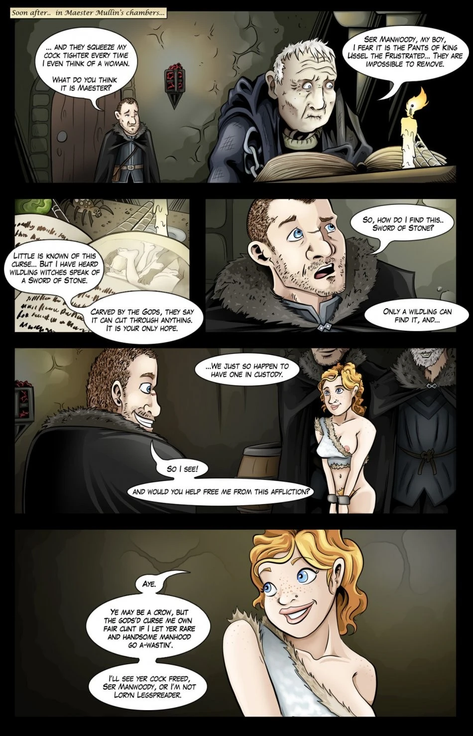 A Sword of Stone porn comic picture 3
