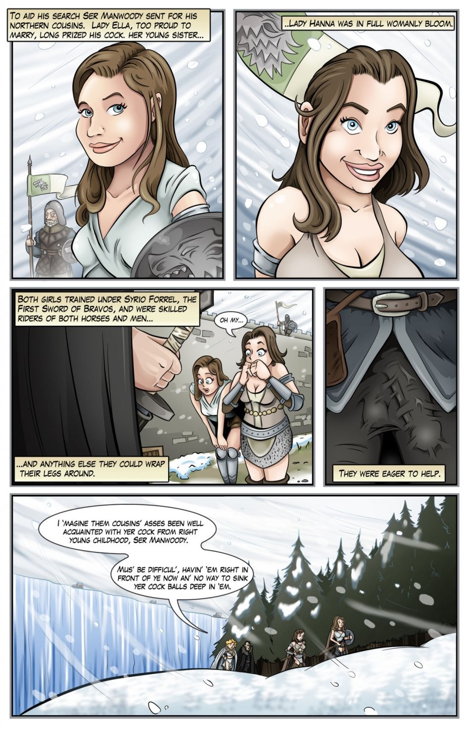 A Sword of Stone porn comic picture 4
