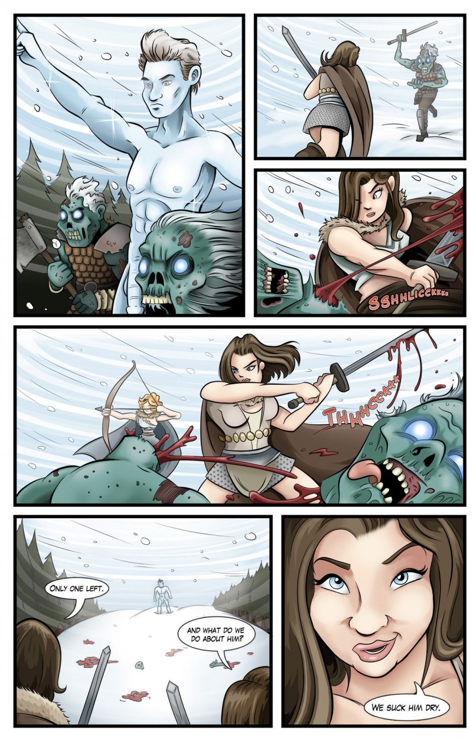 A Sword of Stone porn comic picture 6
