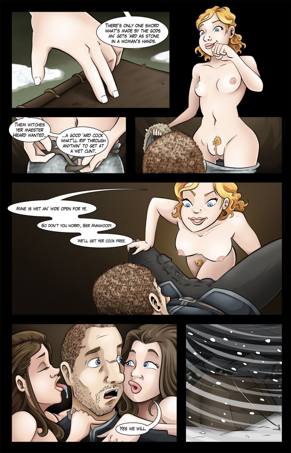A Sword of Stone porn comic picture 9