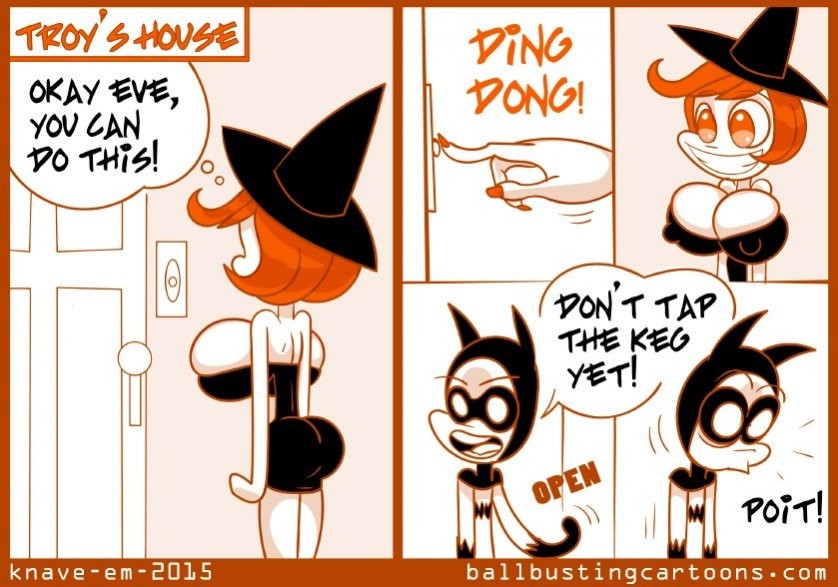 All Hallows Eve porn comic picture 3