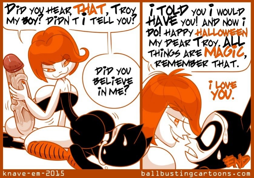 All Hallows Eve porn comic picture 38