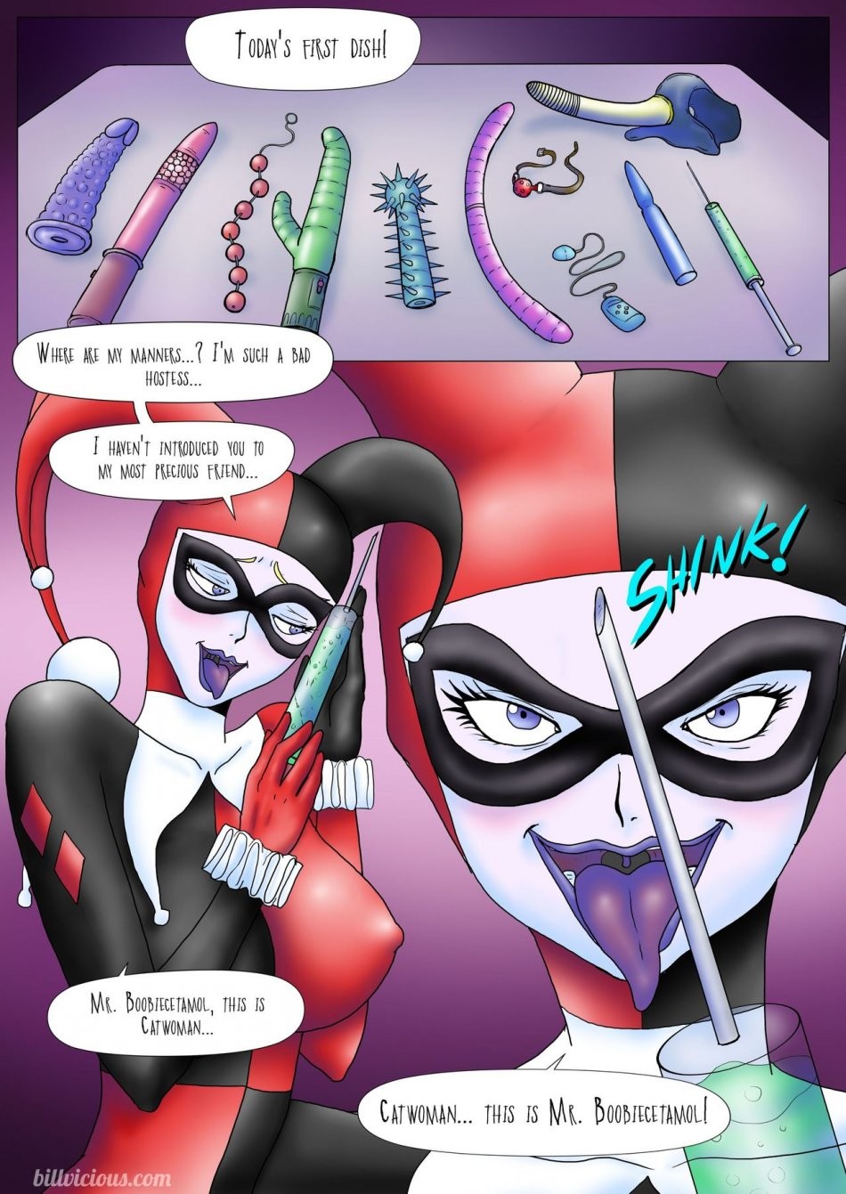 Arkham Asylum Sex-Madness porn comic picture 12