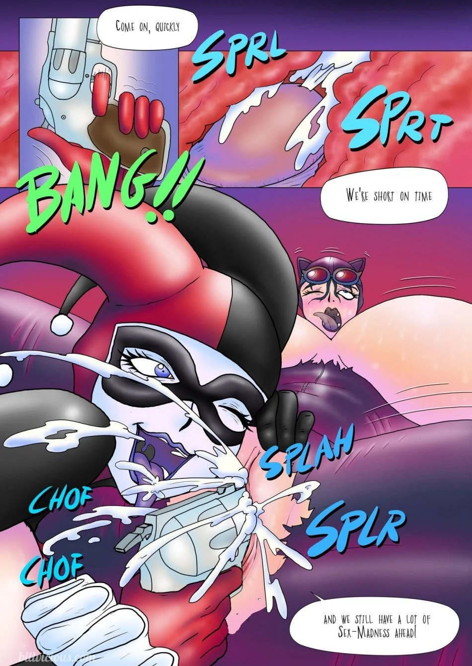 Arkham Asylum Sex-Madness porn comic picture 18