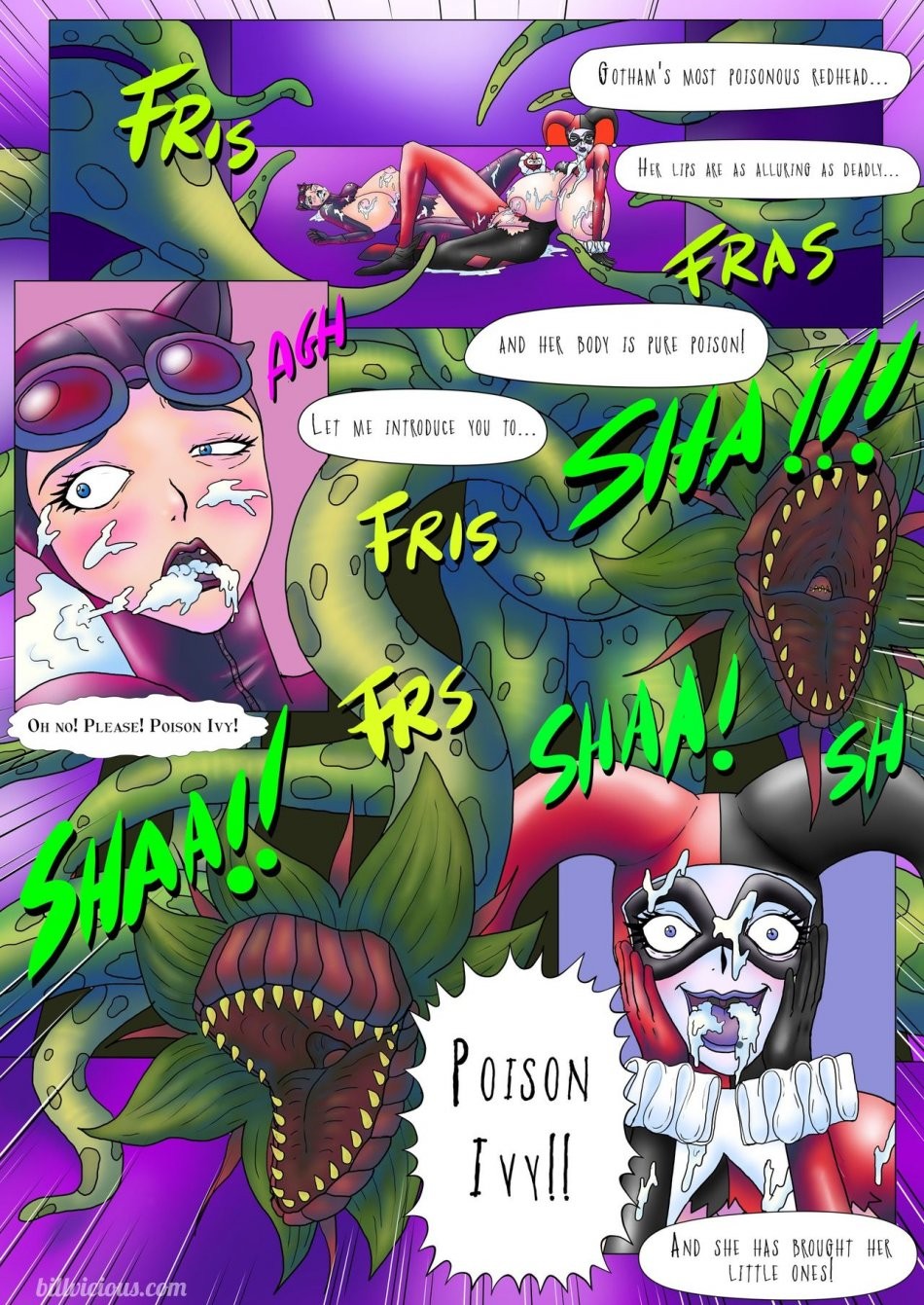 Arkham Asylum Sex-Madness porn comic picture 24