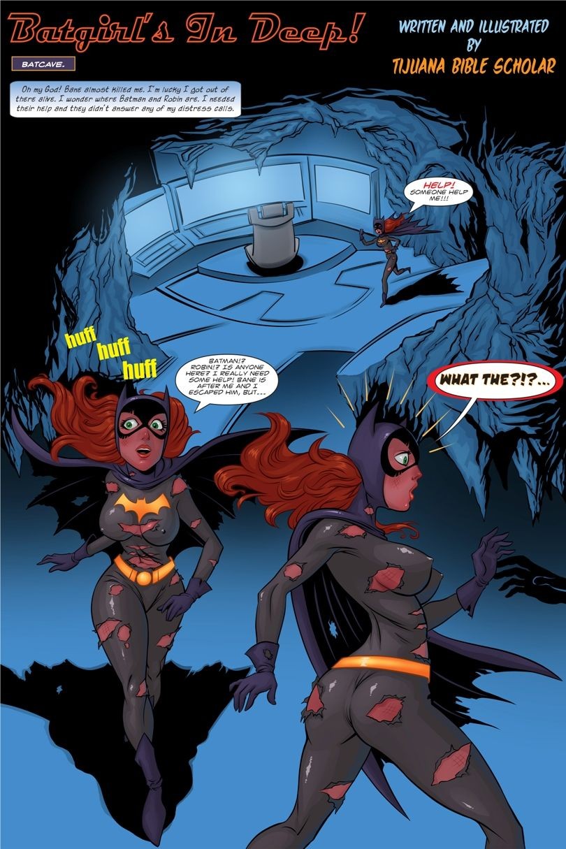 Batgirl's In Deep porn comic picture 2