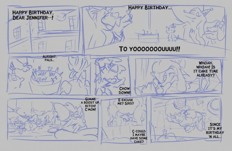 Birthday Girl porn comic picture 21