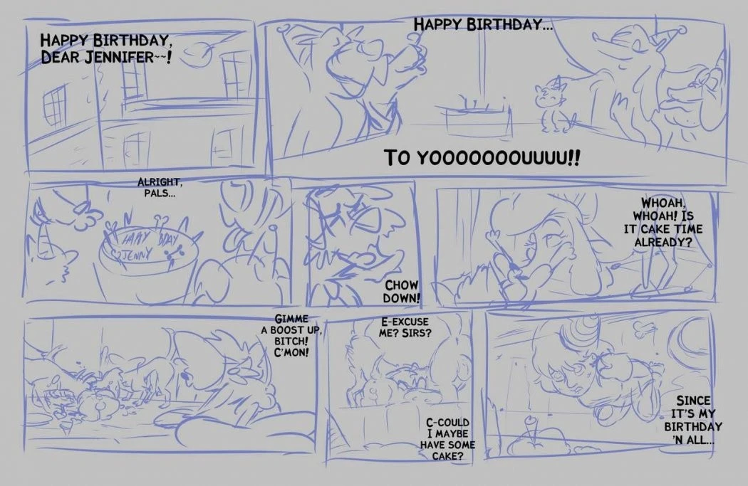 Birthday Girl porn comic picture 21
