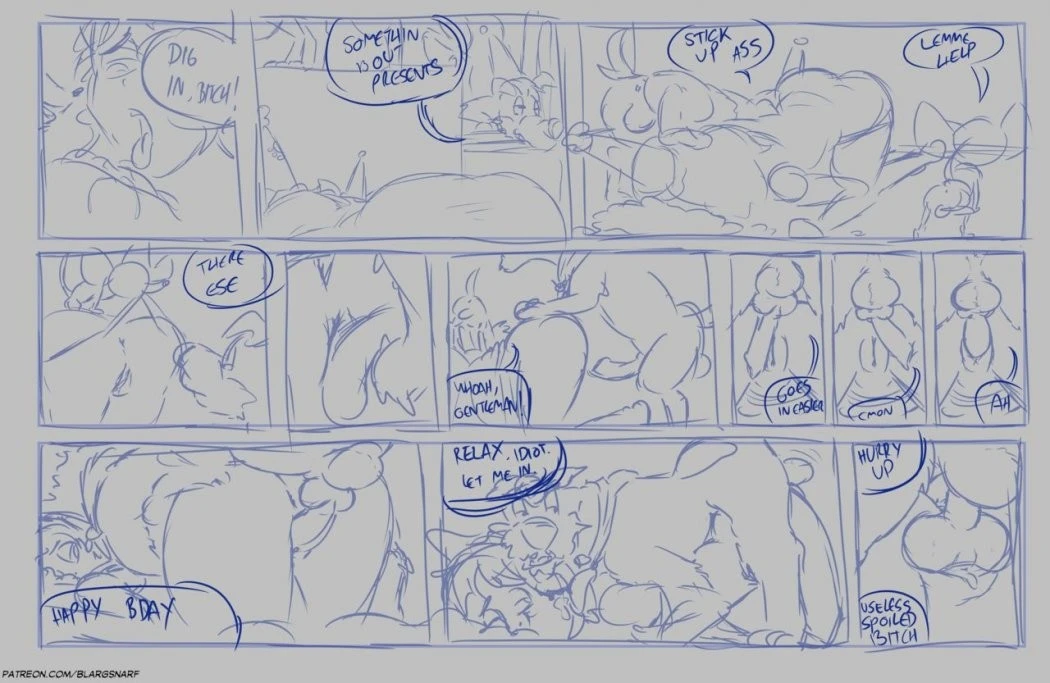 Birthday Girl porn comic picture 23