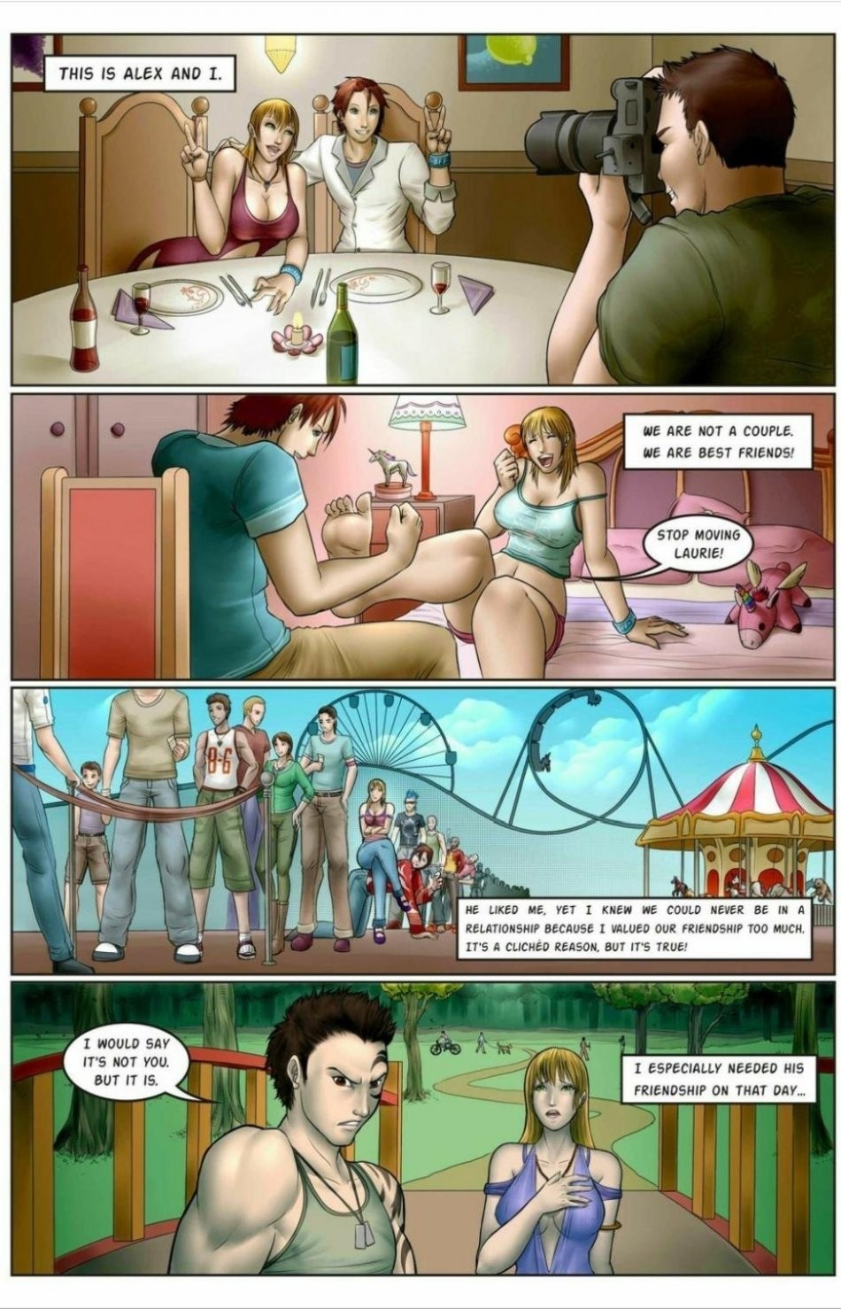 Breast Friends porn comic picture 3