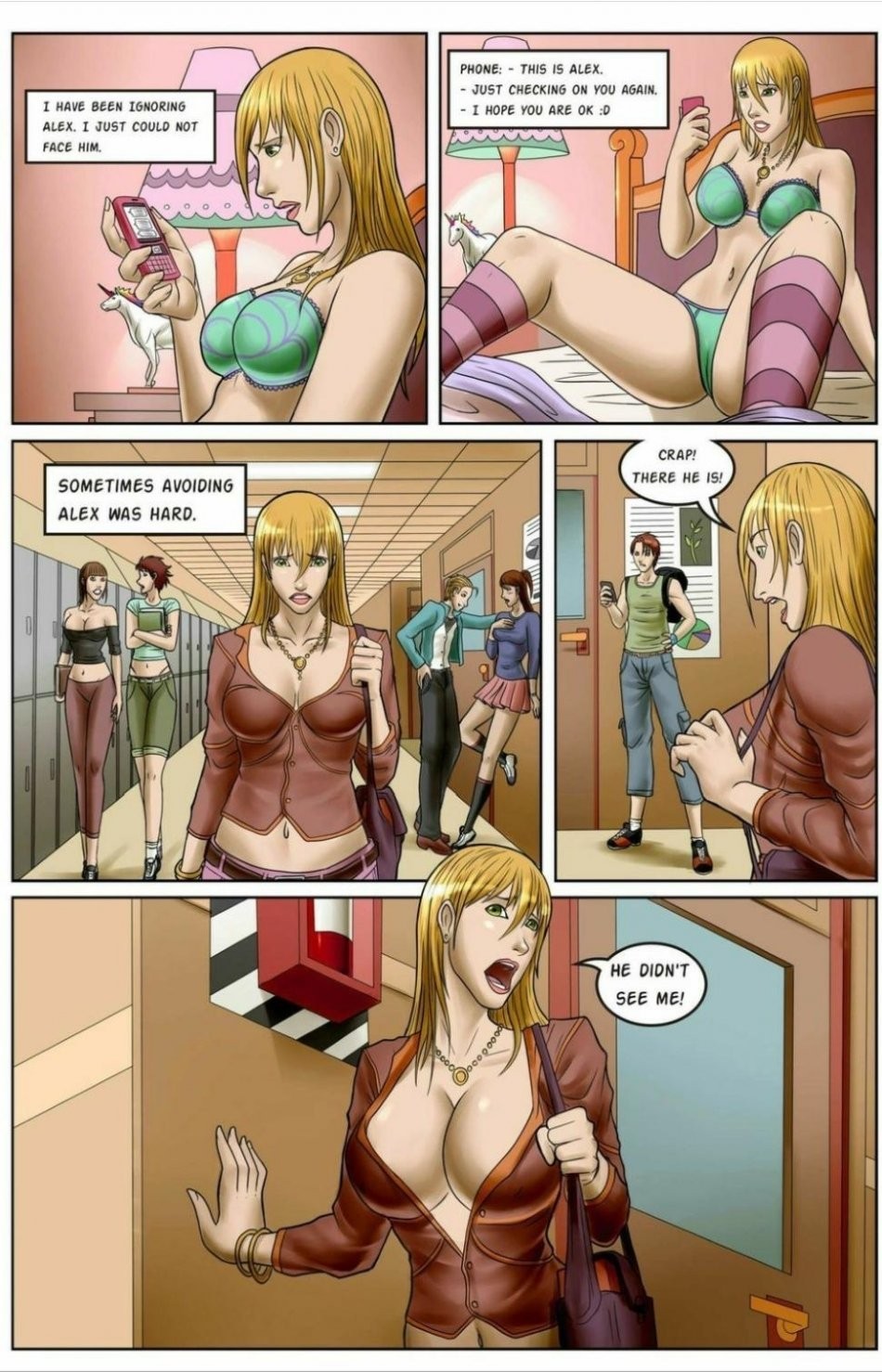 Breast Friends porn comic picture 40